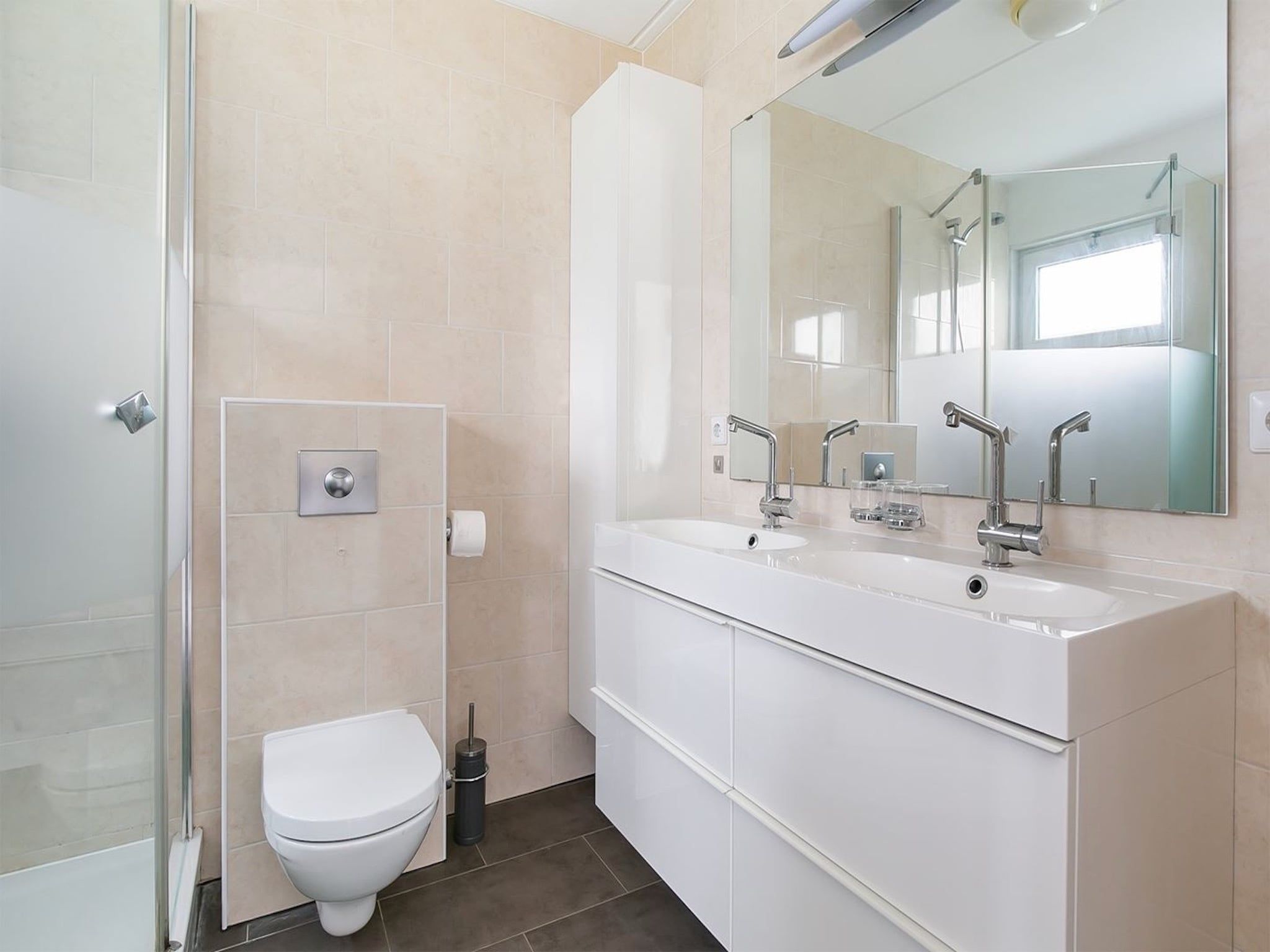 De badkamer van Vakantiepark Hellendoorn 6 in Hellendoorn