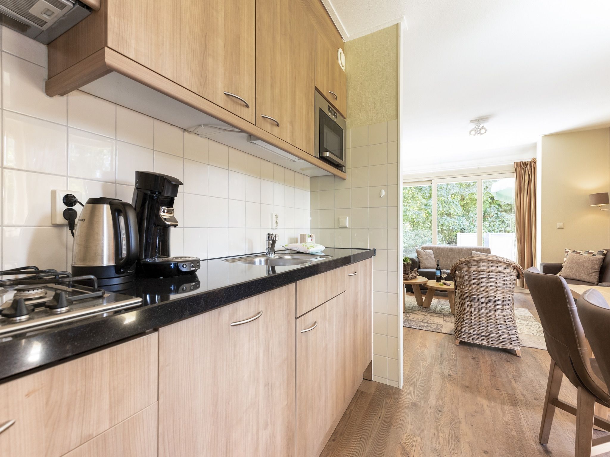 De keuken van Parc Duc de Brabant 13 in Diessen-Baarschot