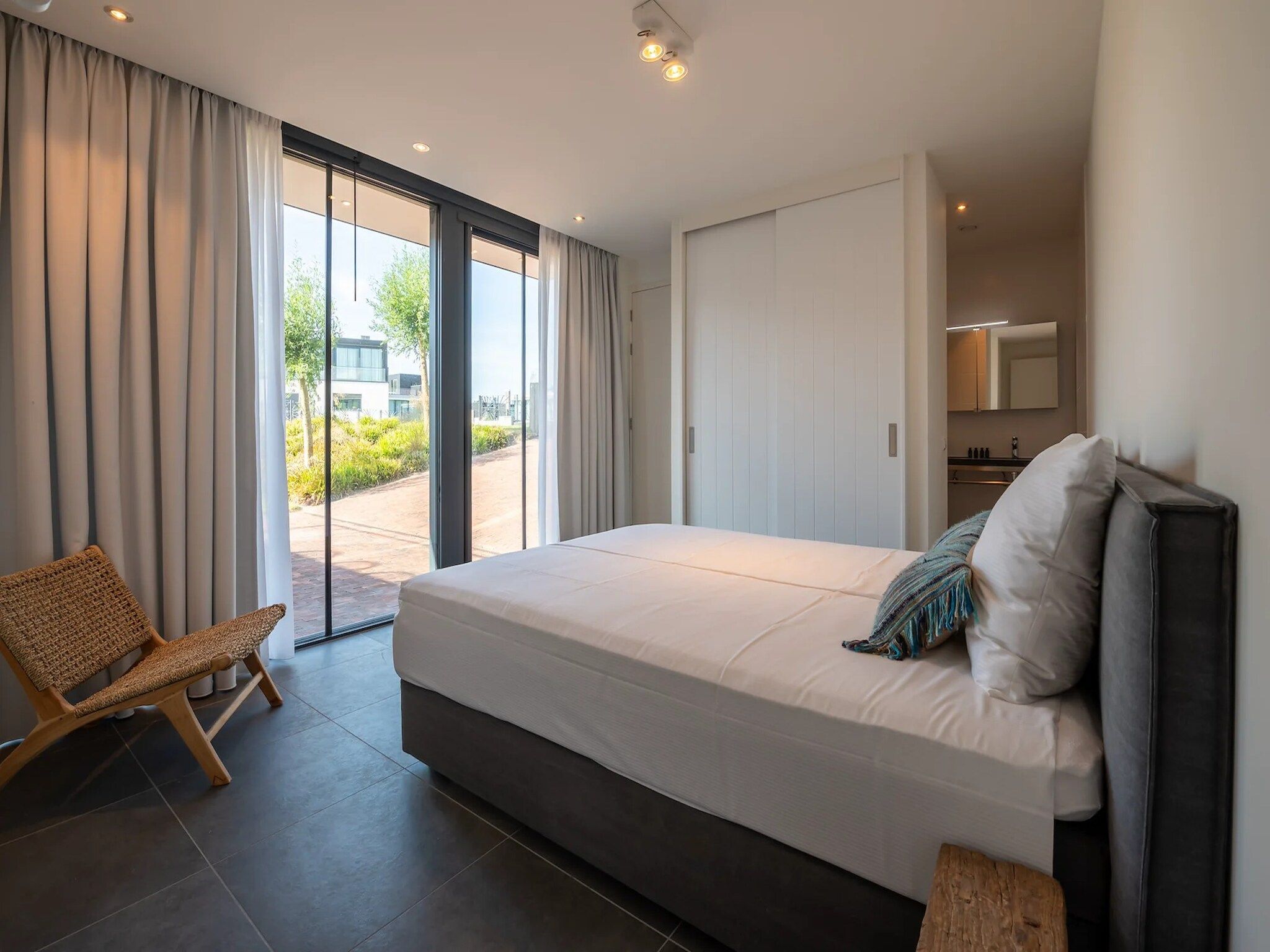 Een slaapkamer van Harbour Village 4 in Arnemuiden