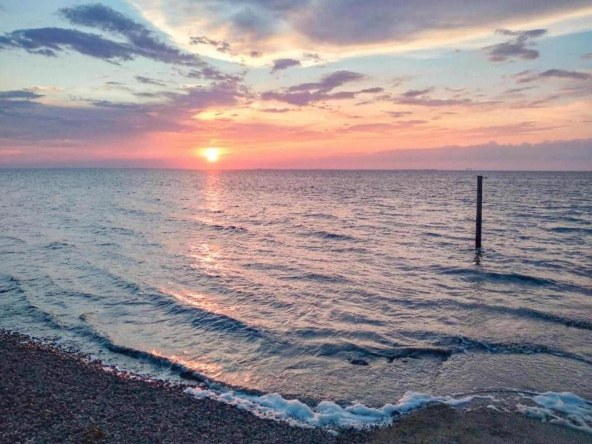 De omgeving van Docklodge 16 in Delfstrahuizen