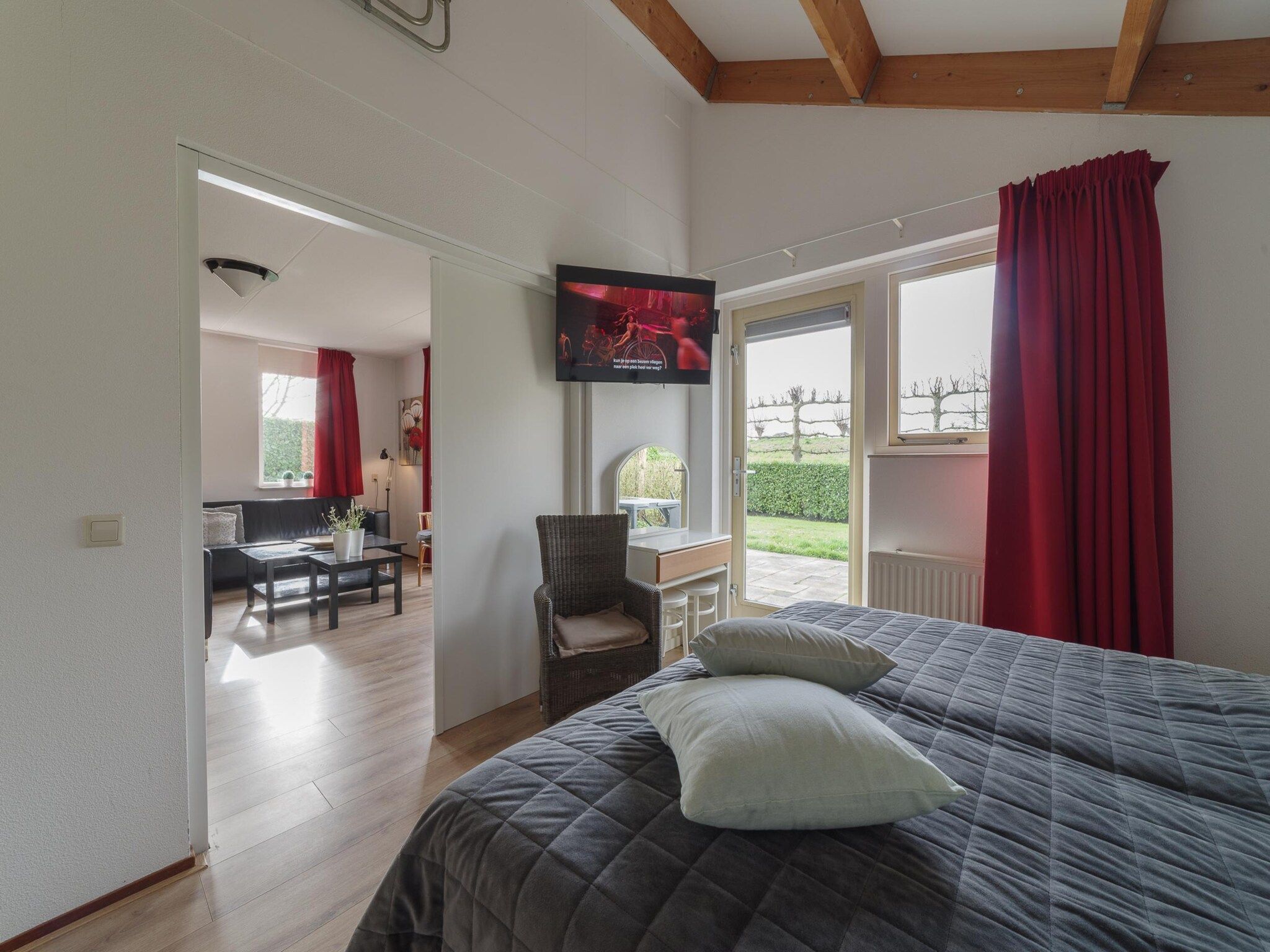 Een slaapkamer van Villapark De Oesterbaai 70 in Wemeldinge