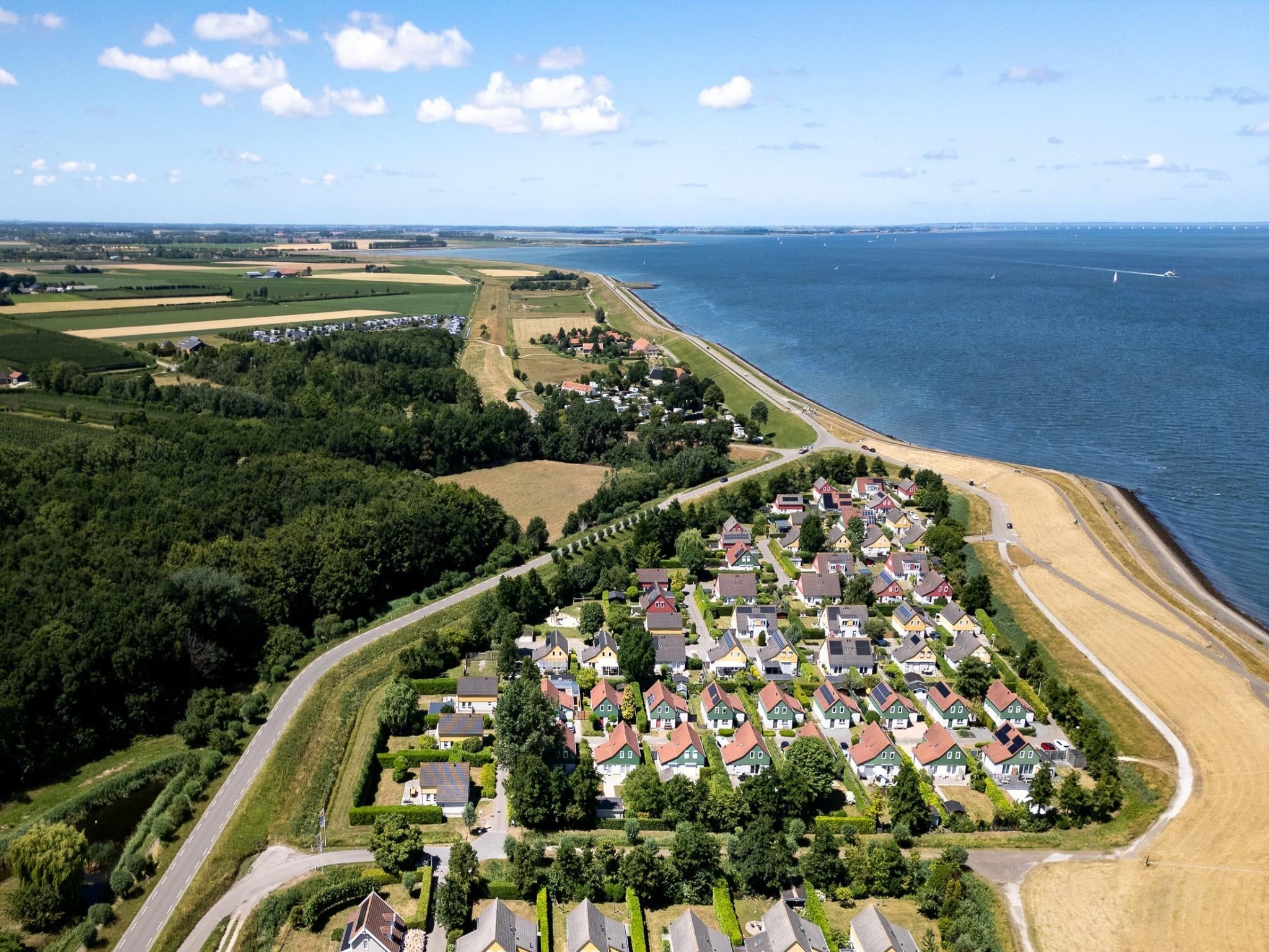 De omgeving van Villapark De Oesterbaai 89 in Wemeldinge