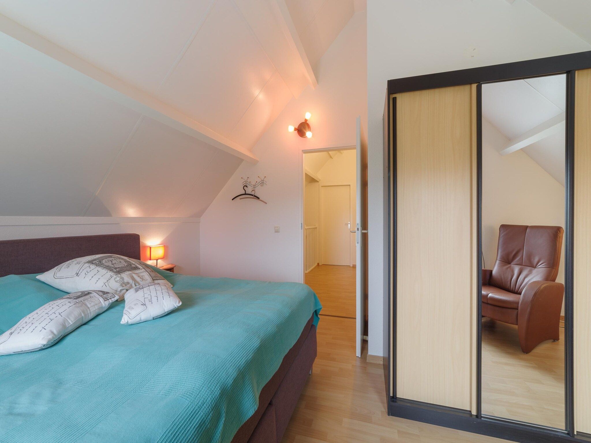 Een slaapkamer van Villapark De Oesterbaai 131 in Wemeldinge