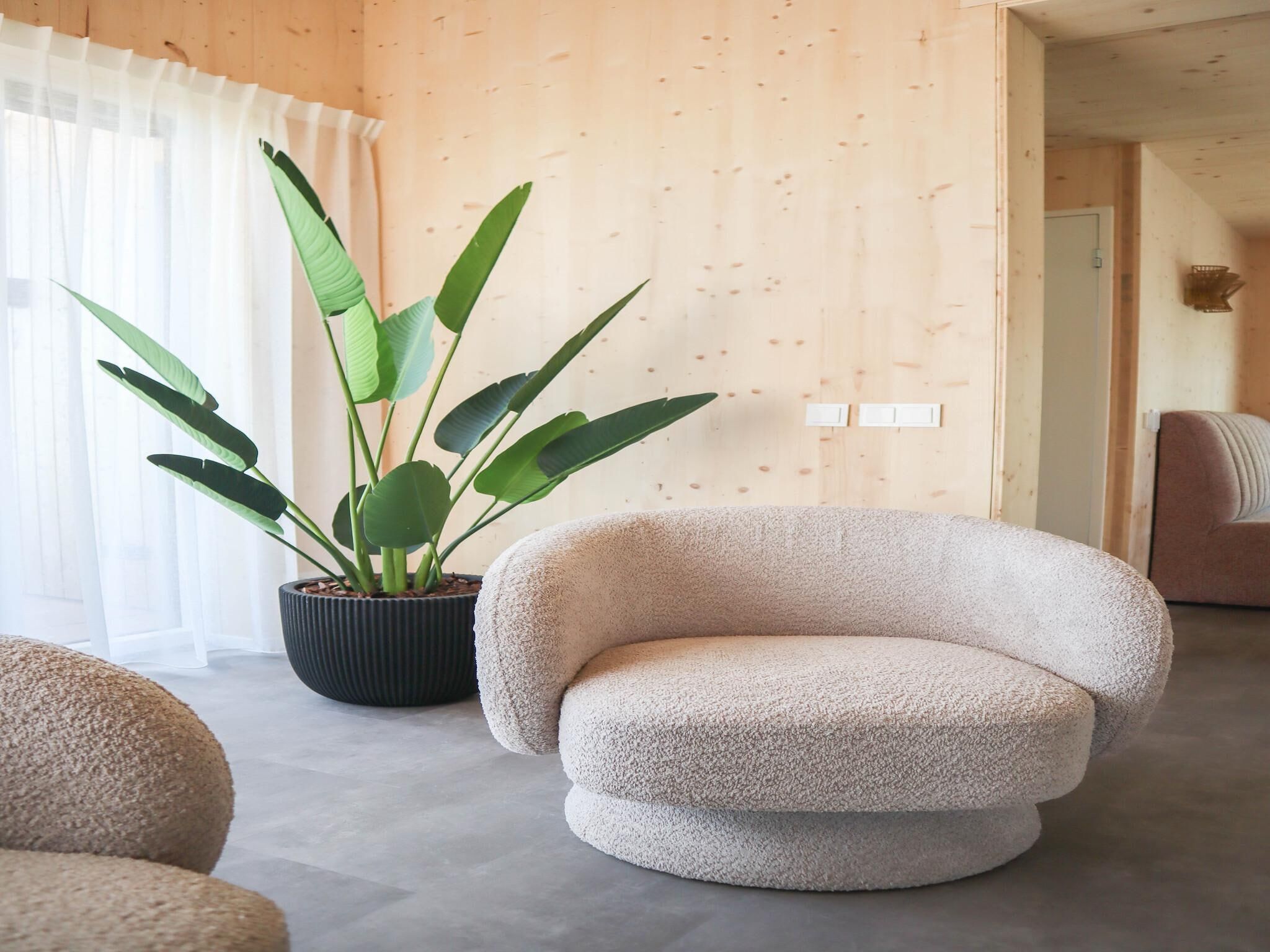 De woonkamer van Strandpark Vlugtenburg 15 in s Gravenzande