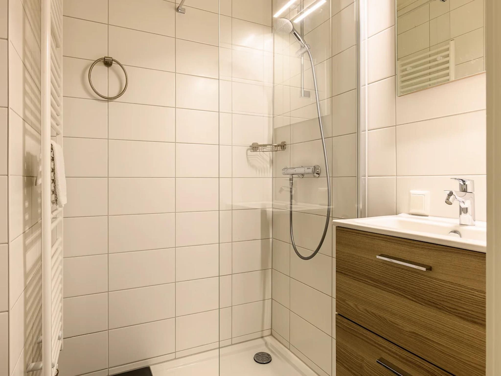 De badkamer van Appartement Comfort 2AR in Bruinisse