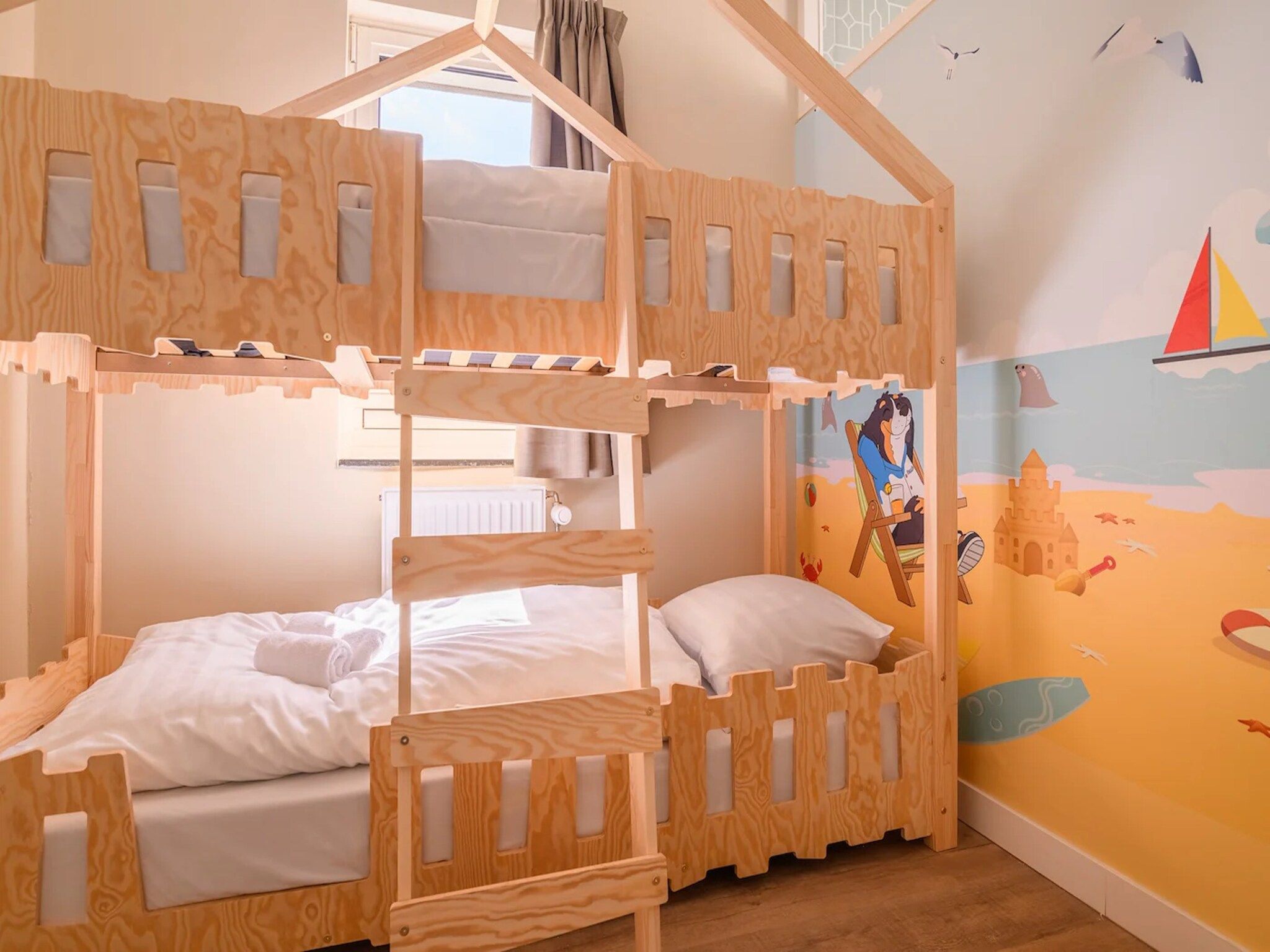 Een slaapkamer van Appartement Senno 6 in Bruinisse