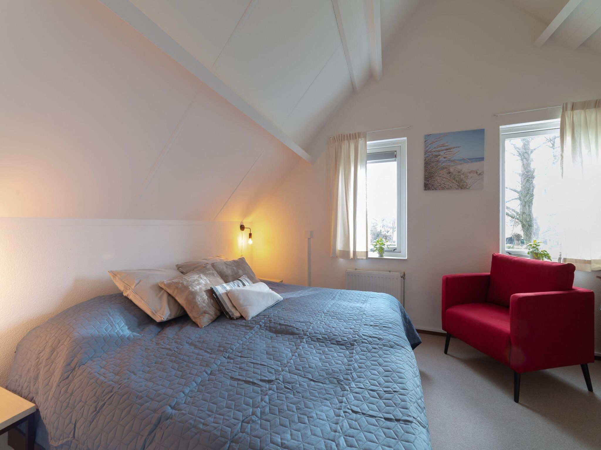 Een slaapkamer van Villapark De Oesterbaai 63 in Wemeldinge