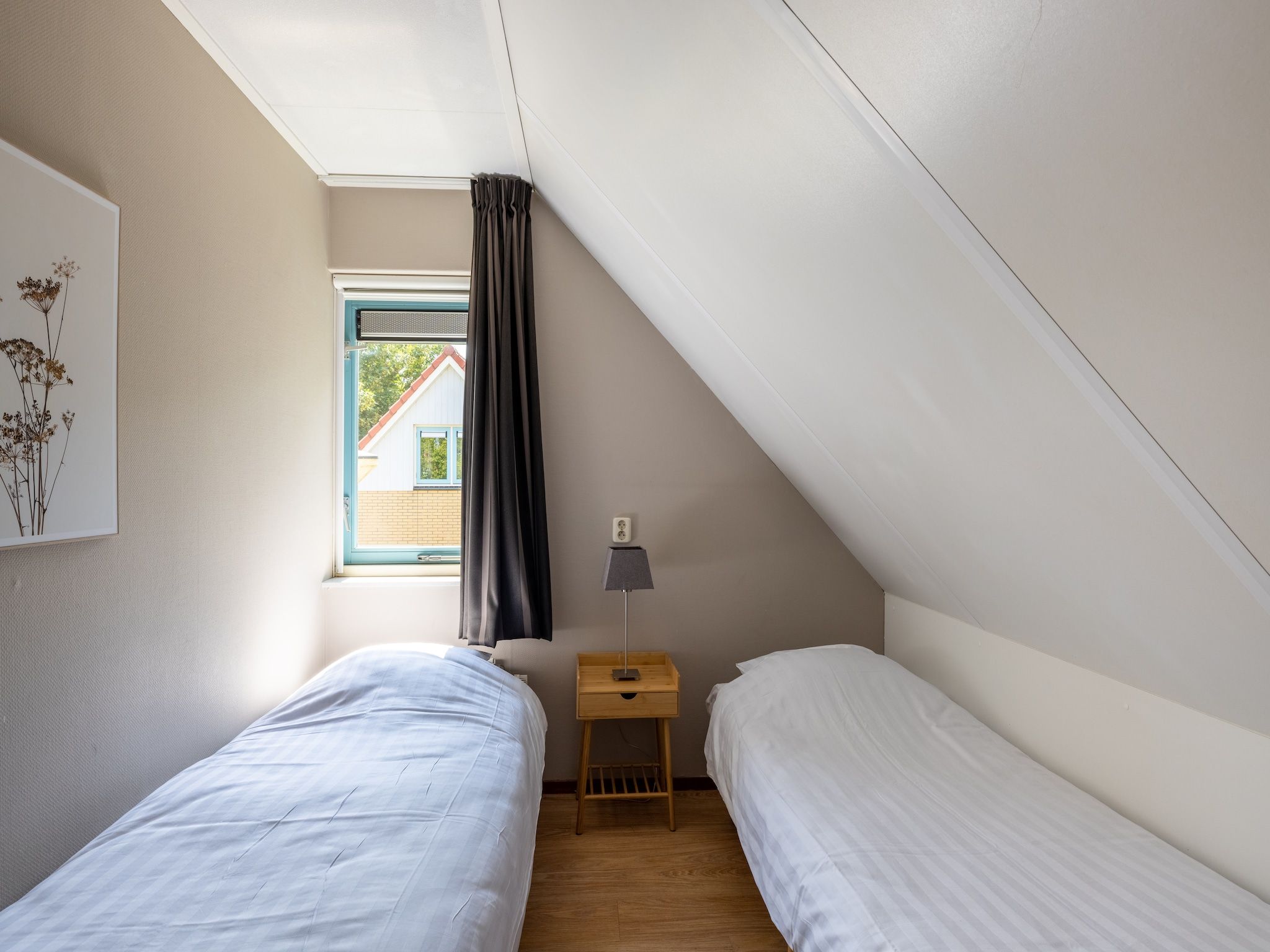 Een slaapkamer van Medemblik 14 in Andijk