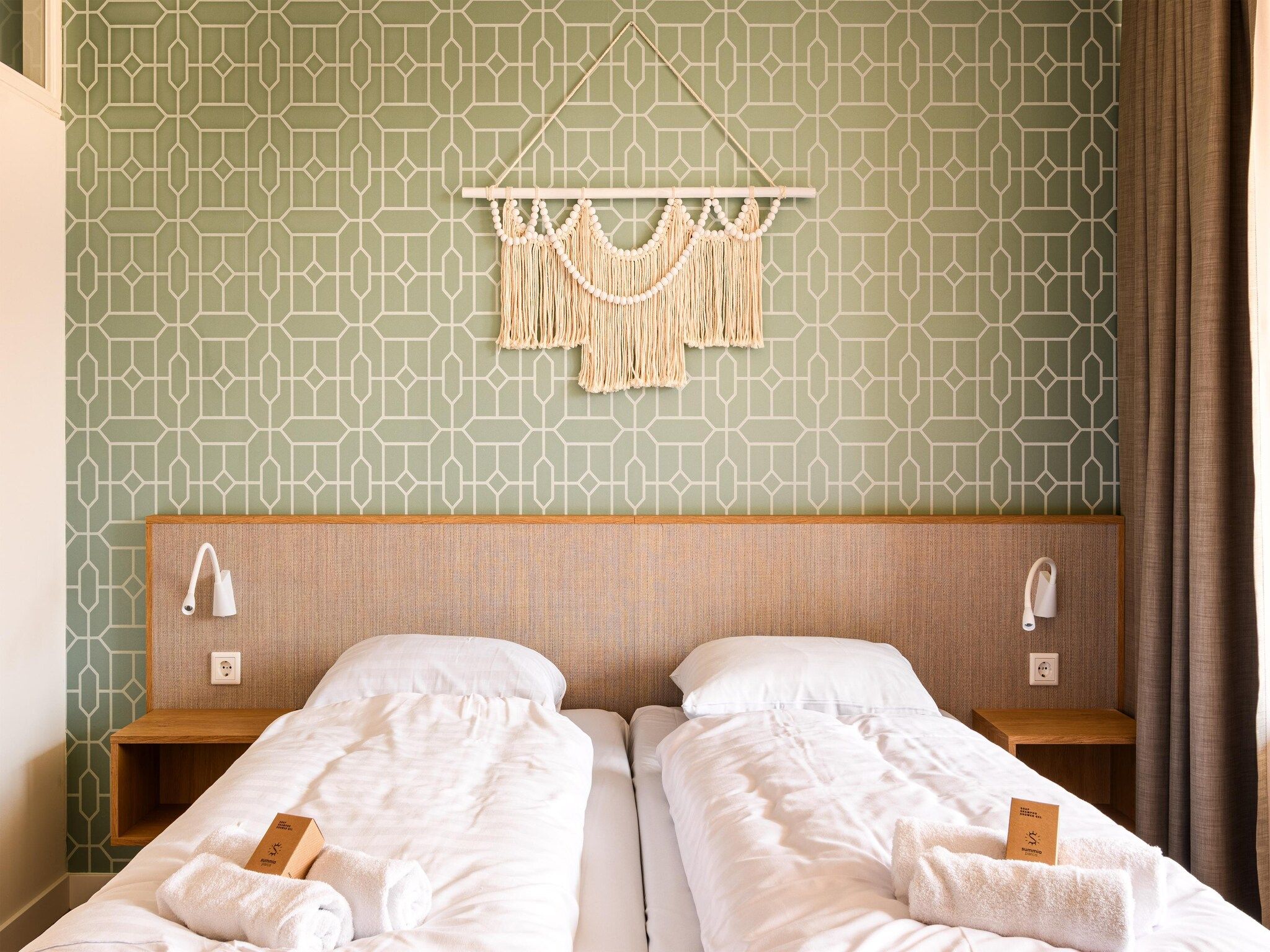 Een slaapkamer van Apartement Comfort 4BR in Bruinisse