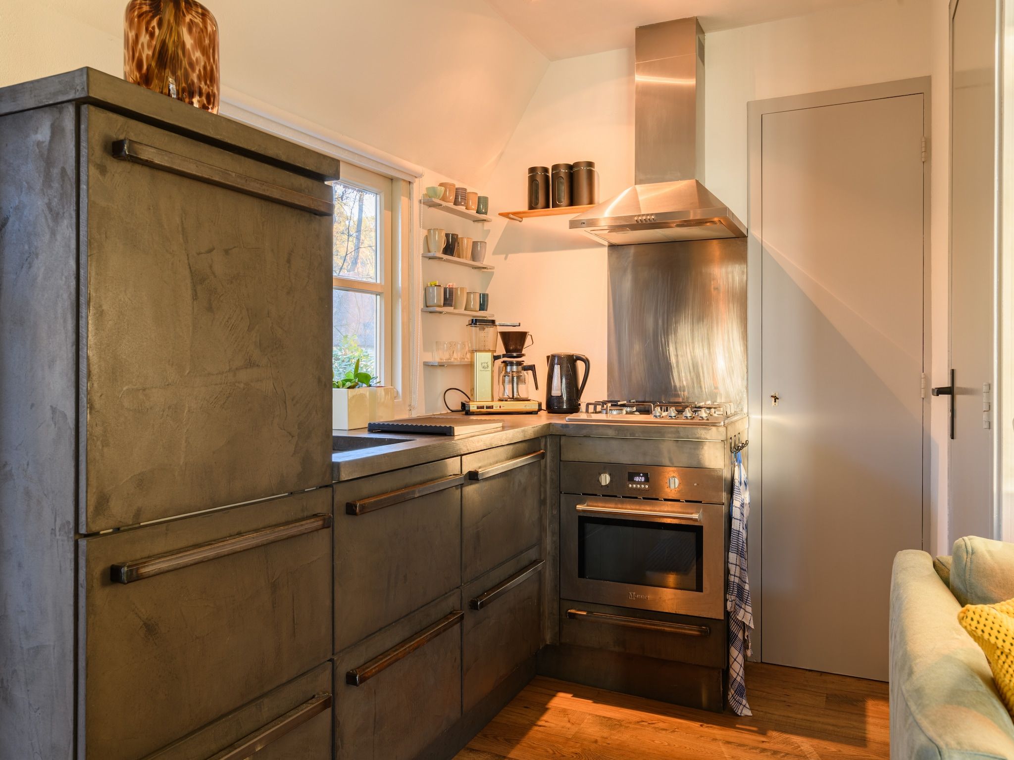 De keuken van Stuifhoeve 2 De Luxe in Herpen