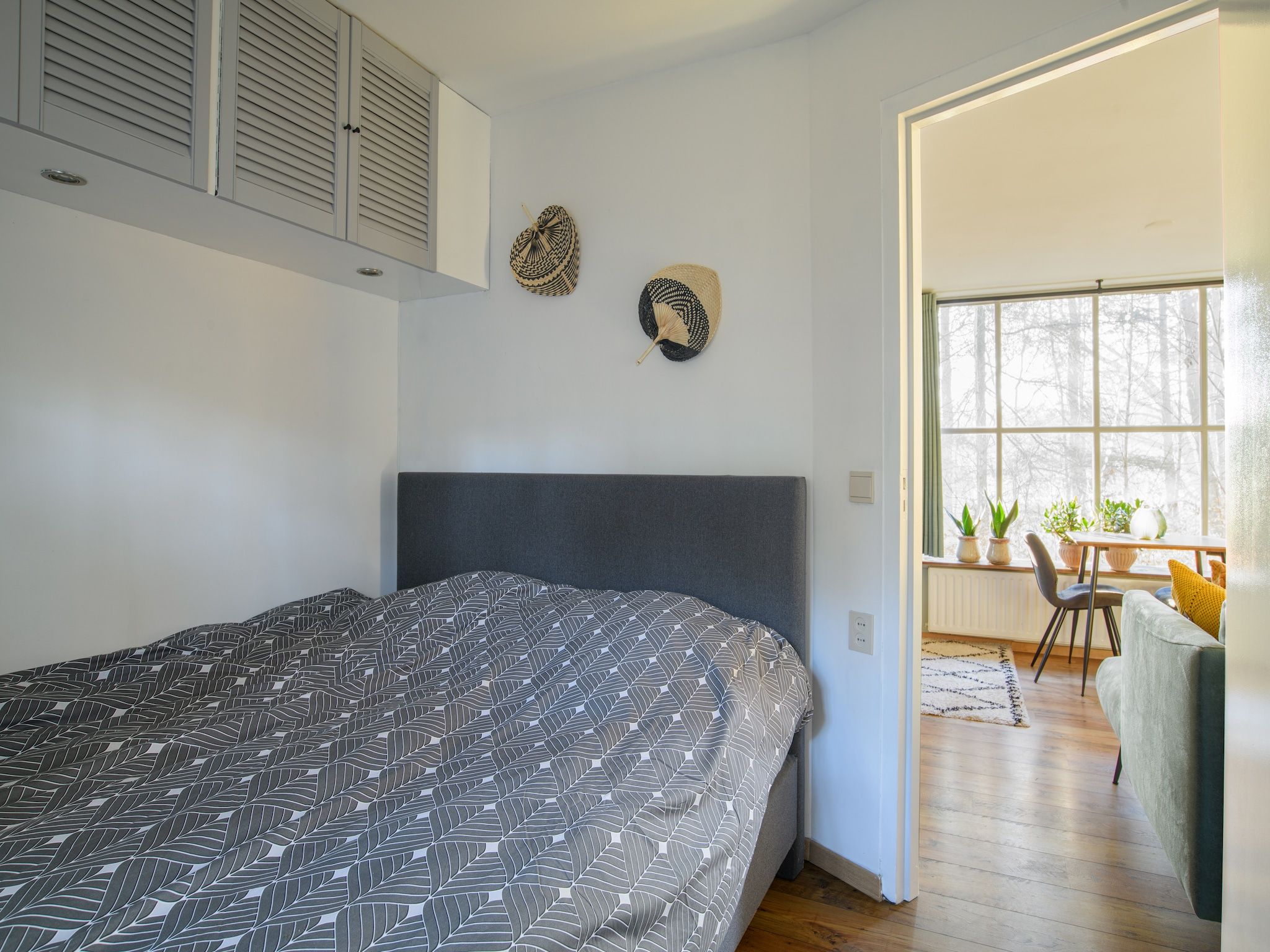 Een slaapkamer van Stuifhoeve 2 De Luxe in Herpen