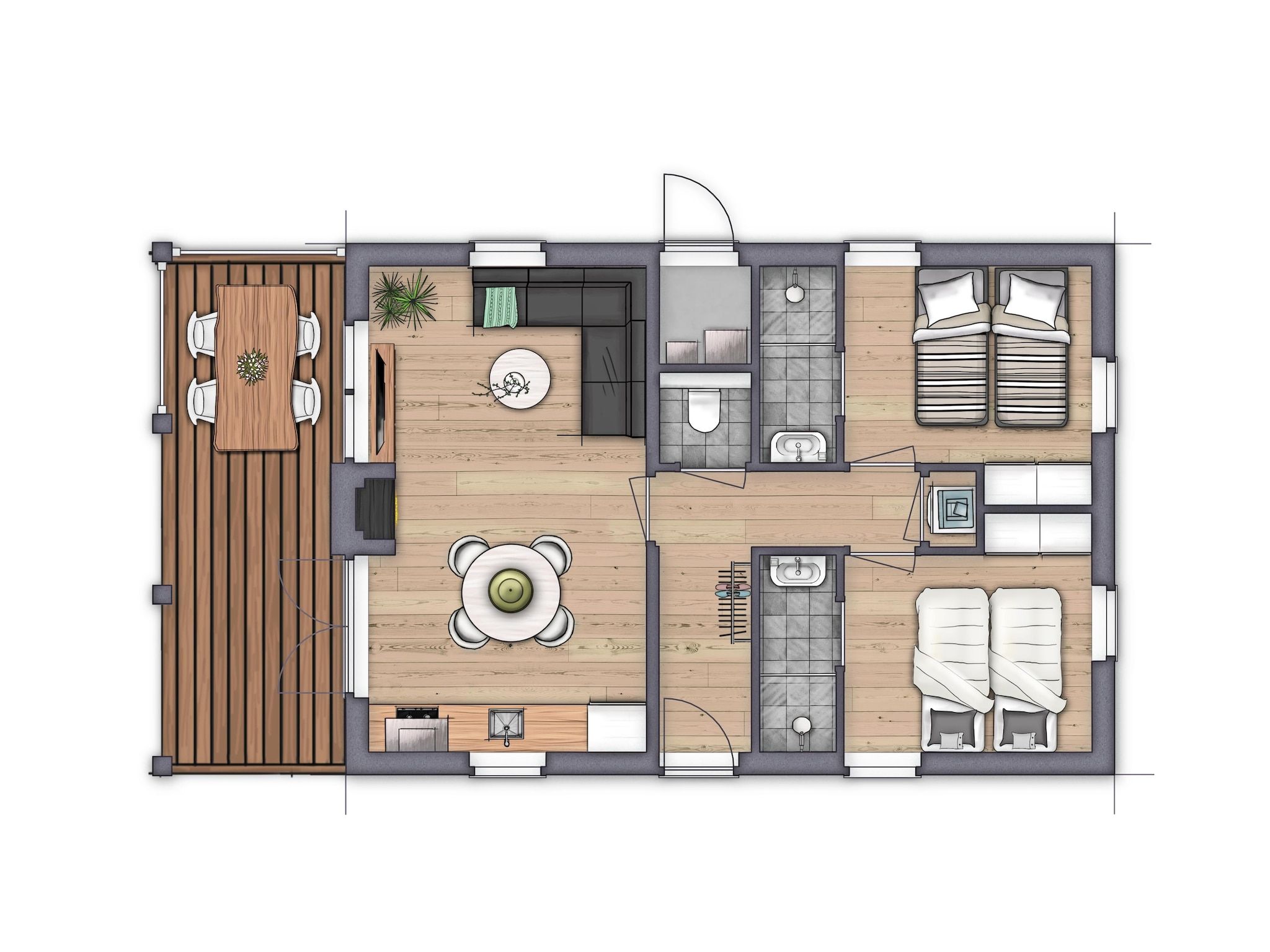 Bungalowpark de Gouden Spar 6 in Noordwijk - Foto 12 van 12