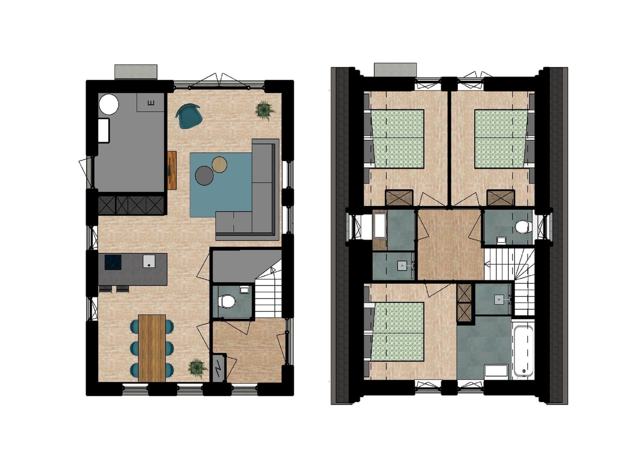 Koggehuys Binnen in PS Opperdoes - Foto 14 van 14