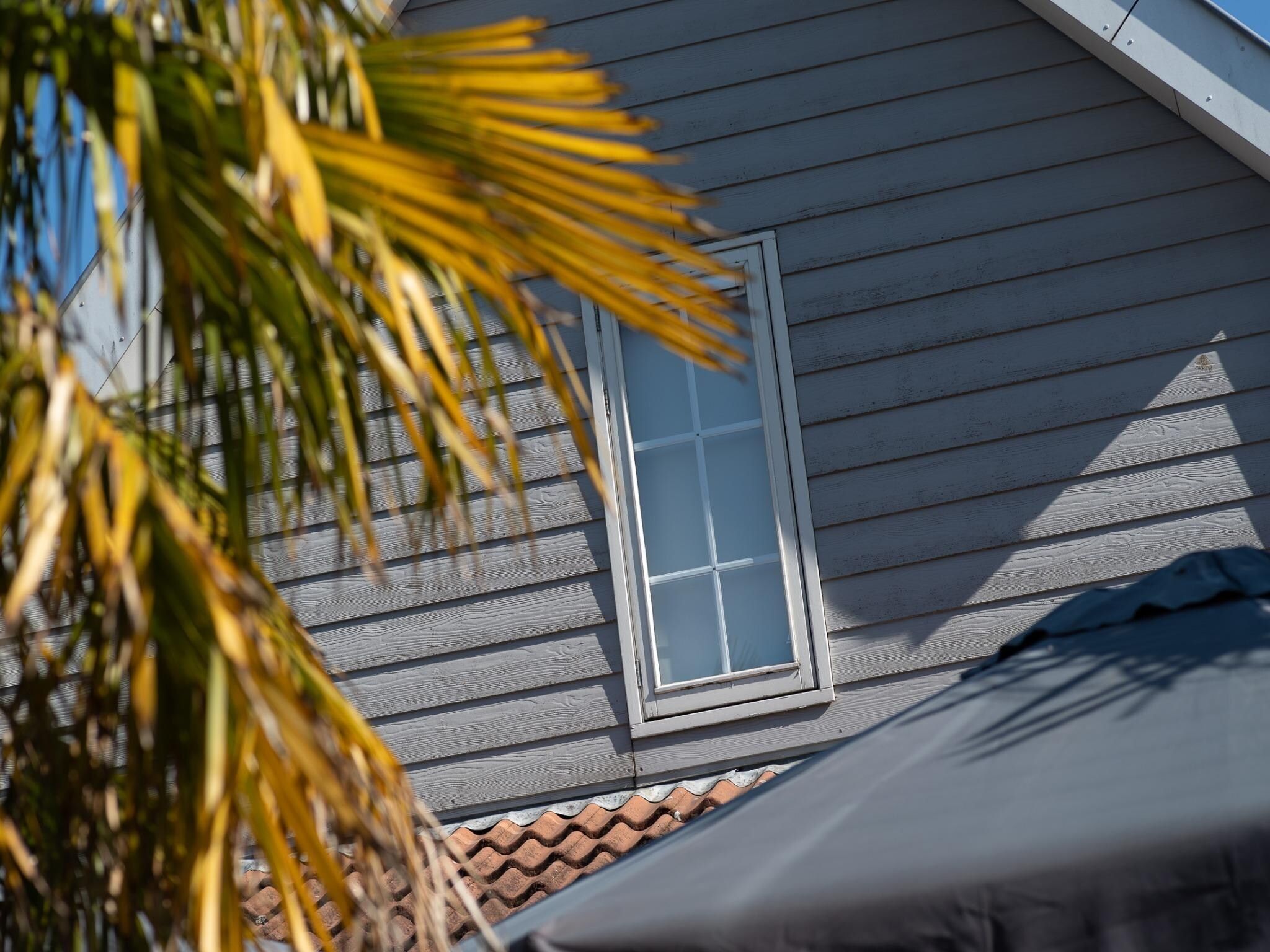 De buitenkant van Villapark De Oesterbaai 134 in Wemeldinge