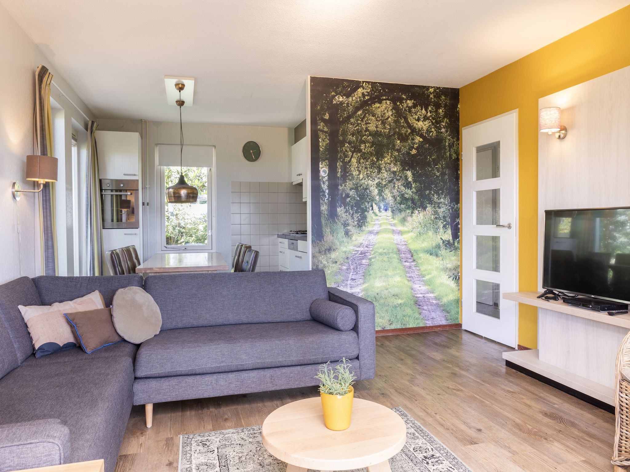 De woonkamer van Parc Duc de Brabant 15 in Diessen-Baarschot