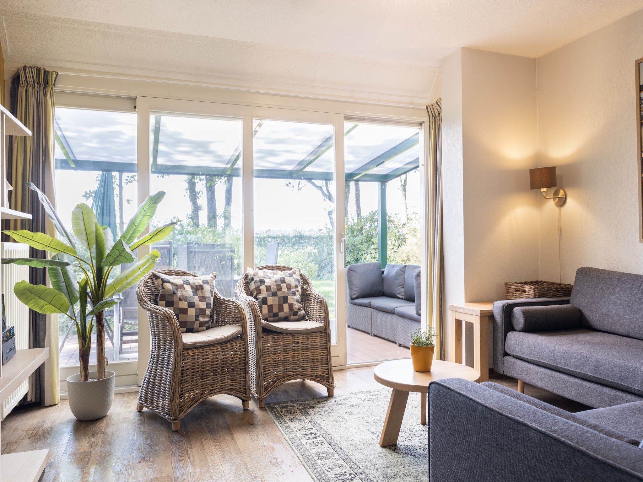 De woonkamer van Parc Duc de Brabant 15 in Diessen-Baarschot