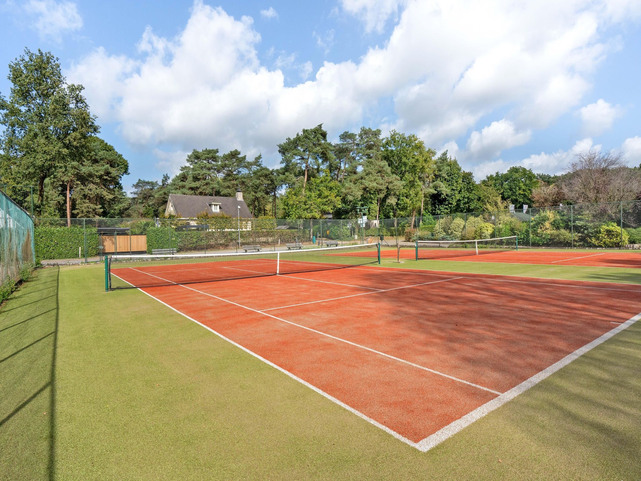 Parkfaciliteiten bij Farm Lodge 677 in Baarle-nassau