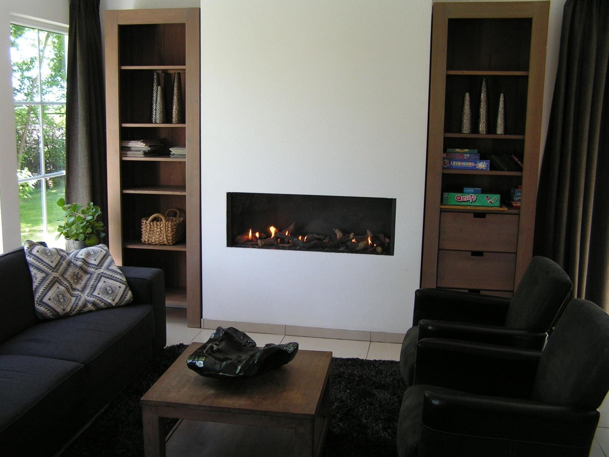 De woonkamer van Villa de Hertog 722 in Baarle-nassau