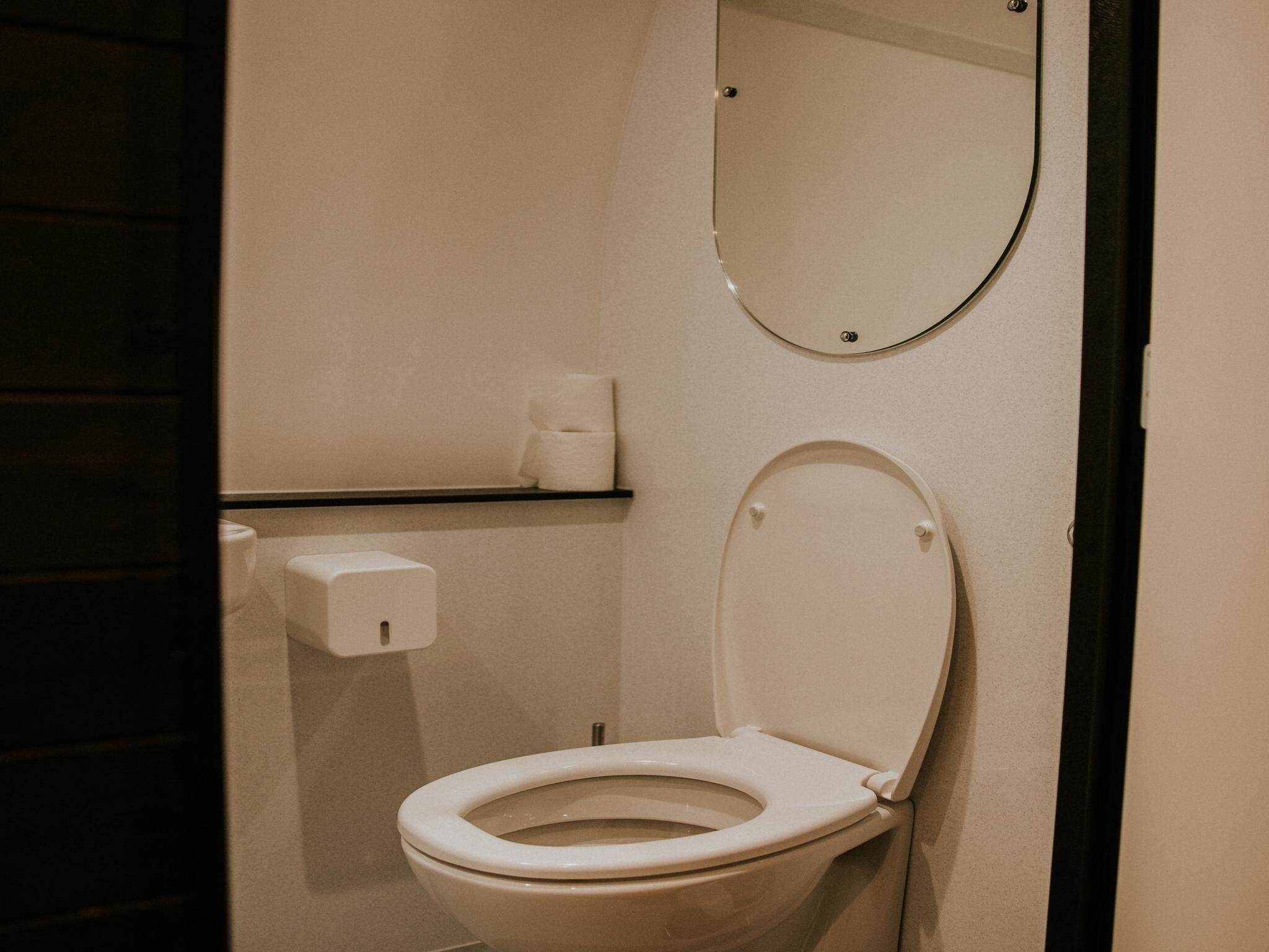 De badkamer van Skycabin | 2-4 persoons in Balkbrug