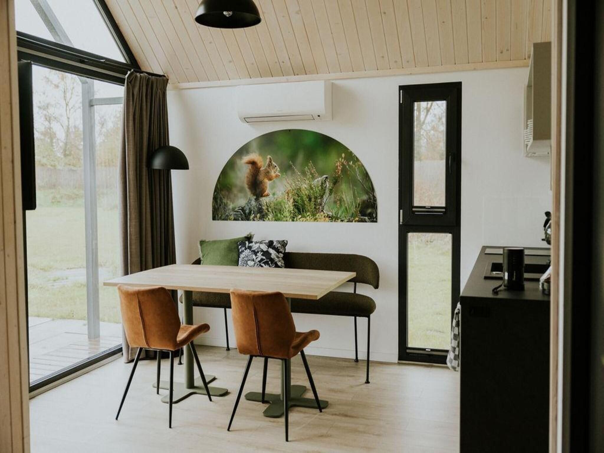 De eetkamer van Cosy house | 4 persoons in Balkbrug