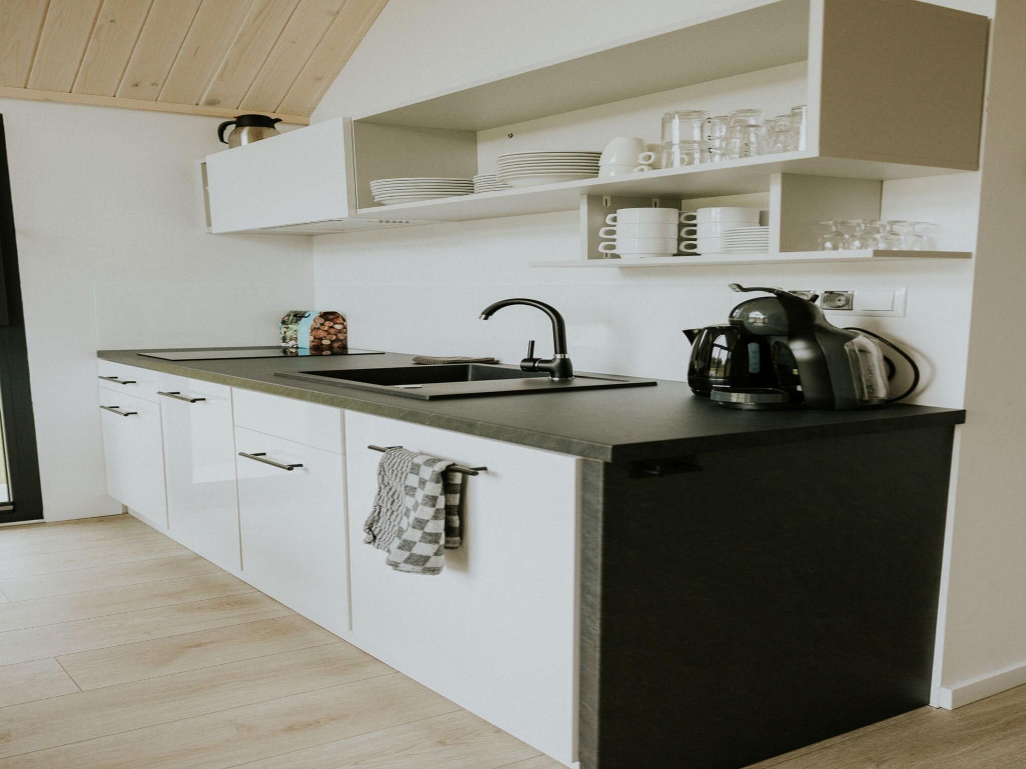 De keuken van Cosy house | 4 persoons in Balkbrug