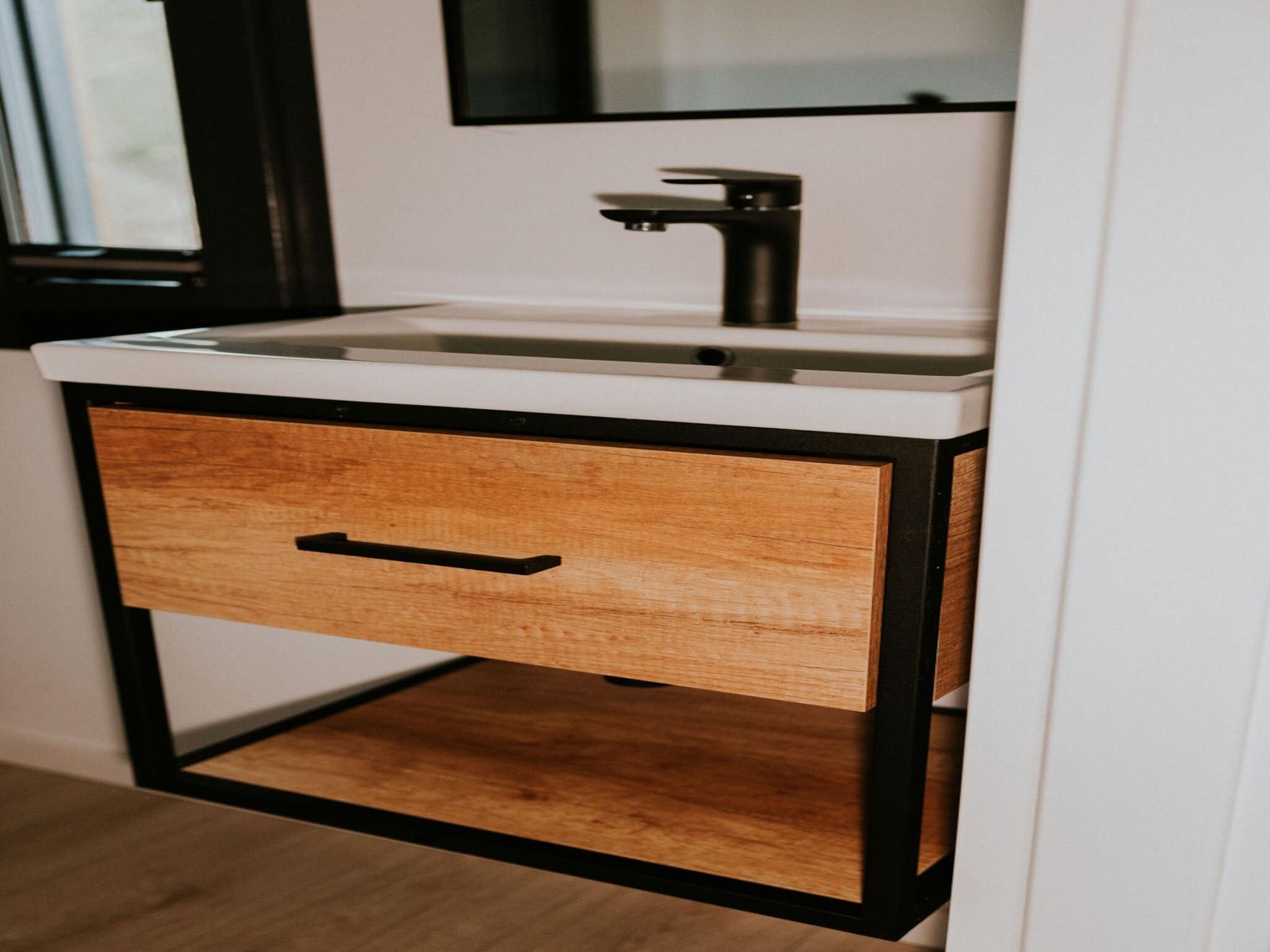 De badkamer van Cosy house | 4 persoons in Balkbrug