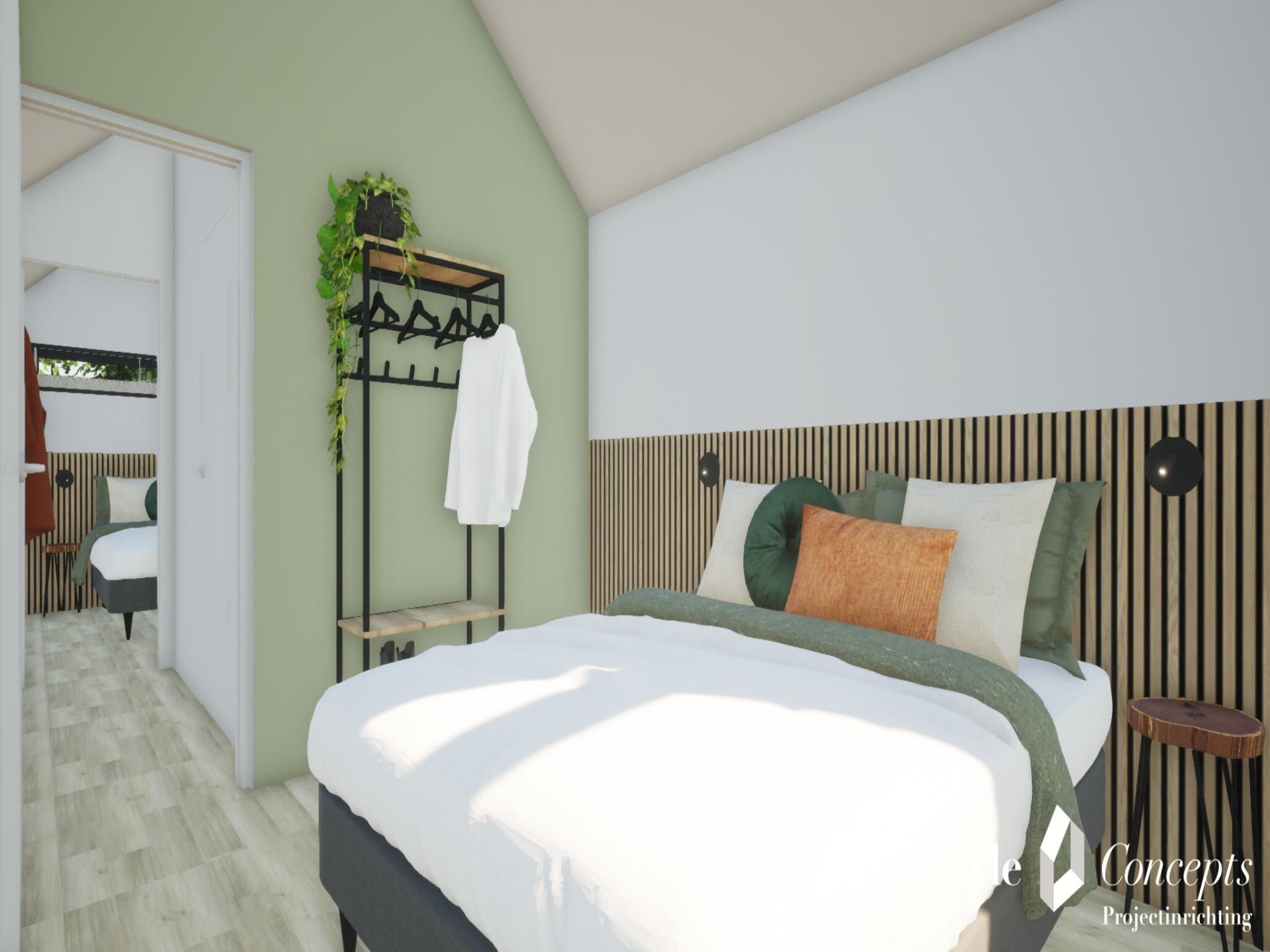 De badkamer van Cosy Lodge | 6 persoons in Balkbrug