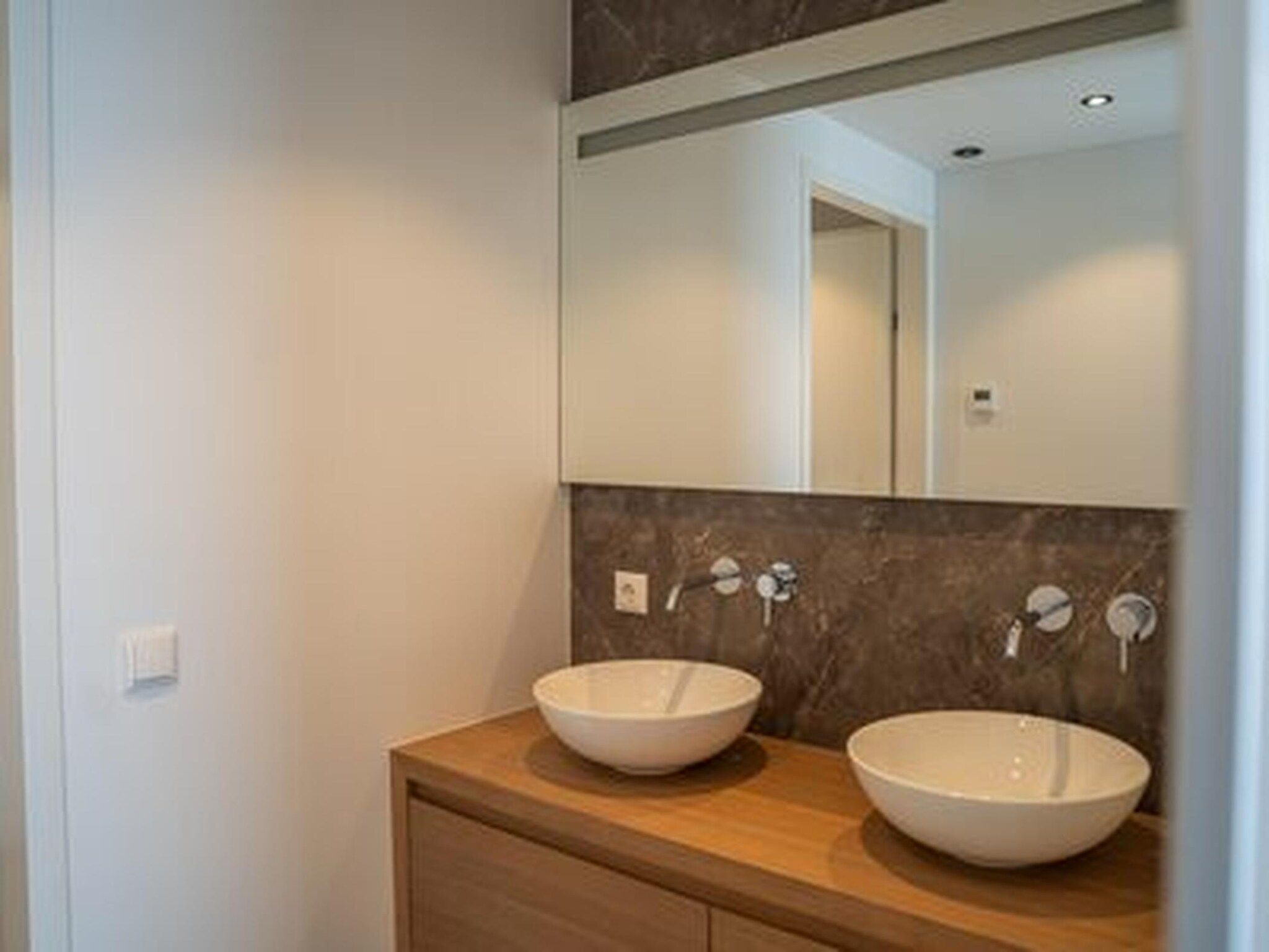 De badkamer van Ecovilla Boszicht Luxe in Oirschot