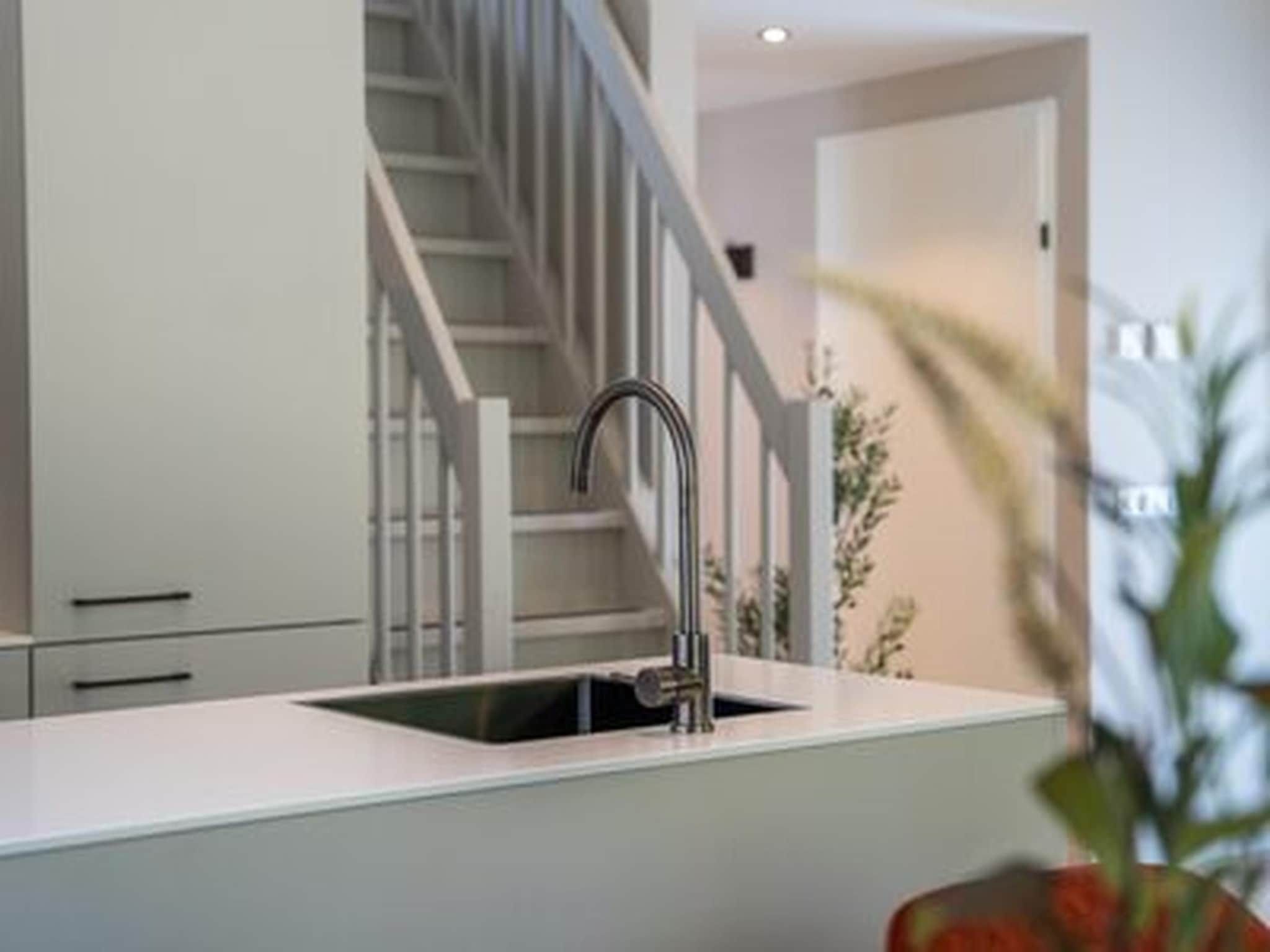 De keuken van Ecovilla Boszicht Luxe in Oirschot