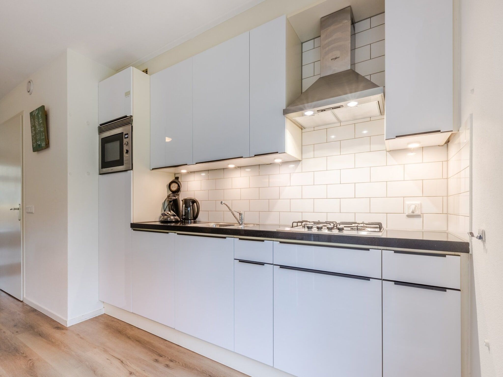 De keuken van Kustpark Texel 6 in De Koog