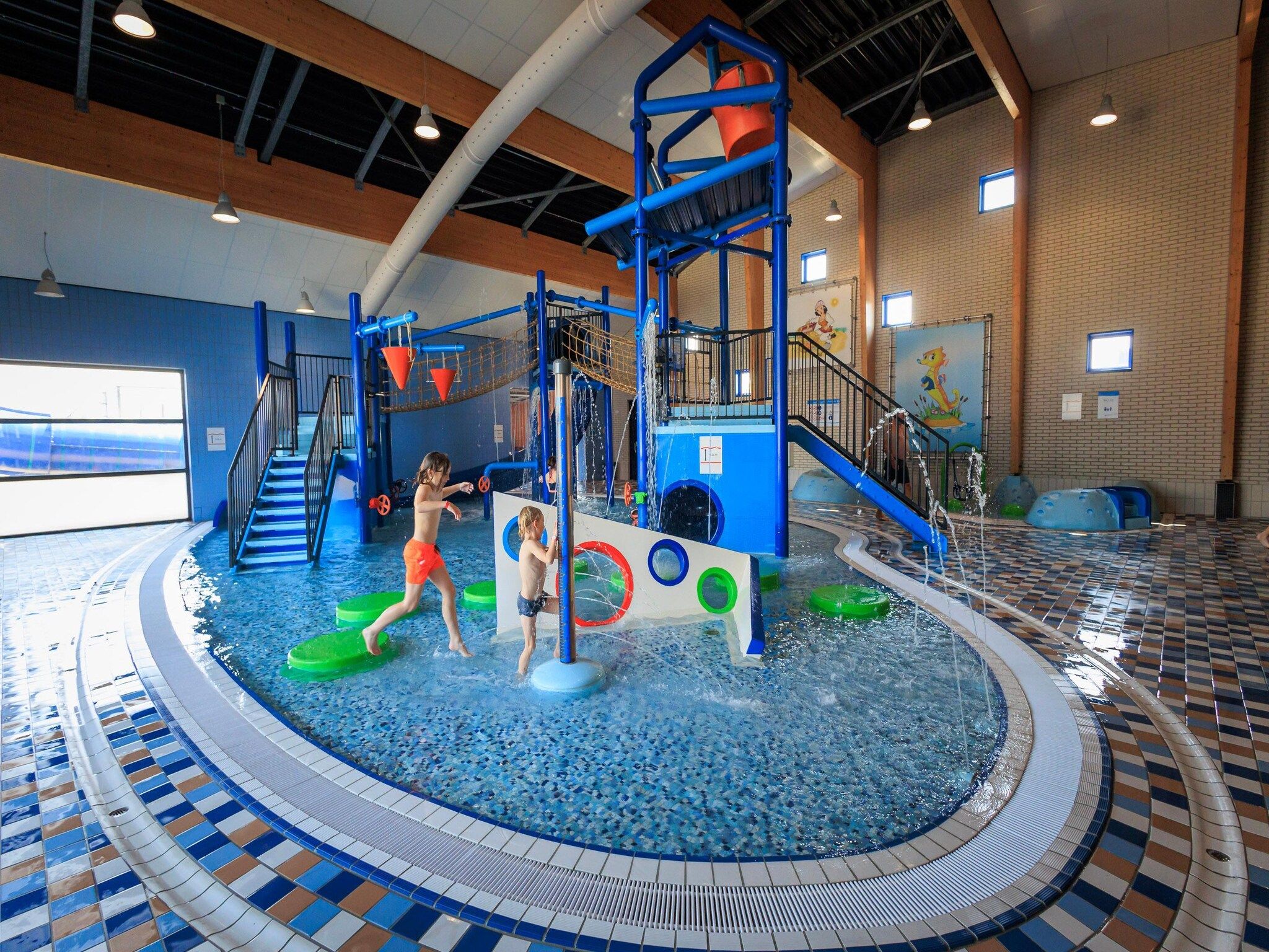 Parkfaciliteiten bij Villapark de Paardekreek 3 in Kortgene