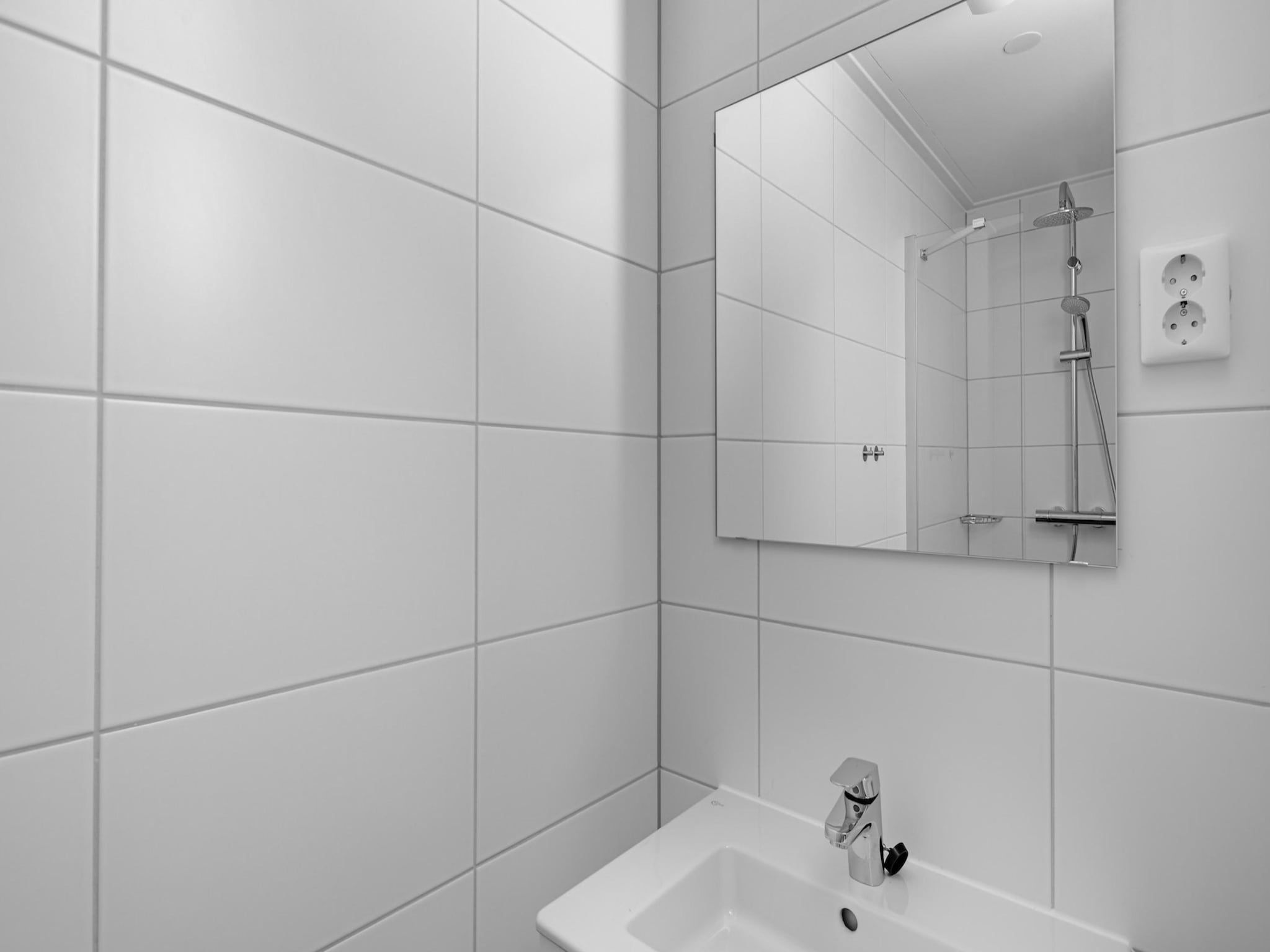 De badkamer van Forest Villa 4 in Schaijk