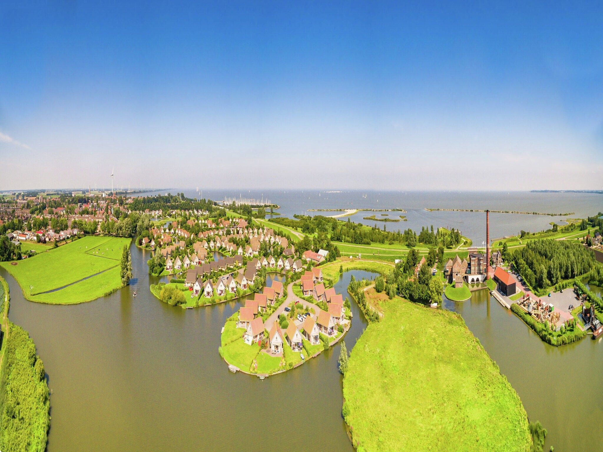 De buitenkant van Vlietstroom 6 in Medemblik