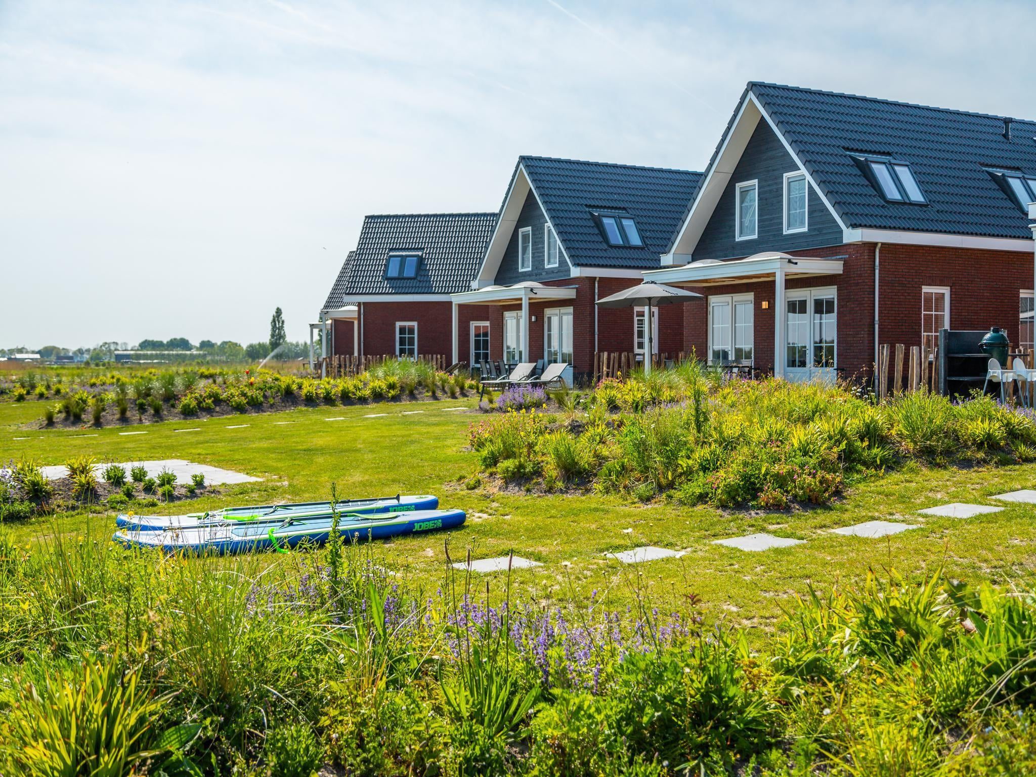 De buitenkant van Vlietstroom 6 in Medemblik