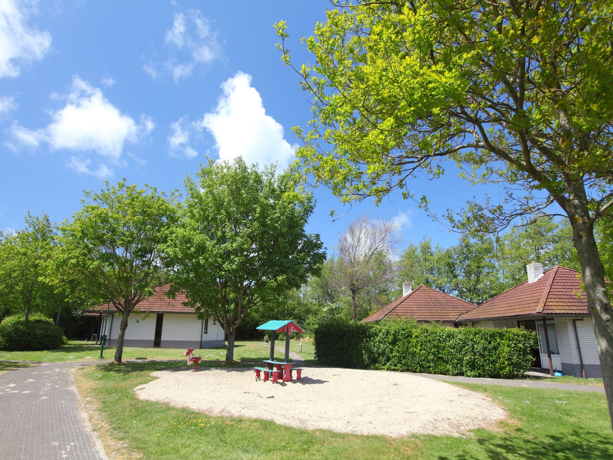 Parkfaciliteiten bij Kustpark Texel 2 in De Koog