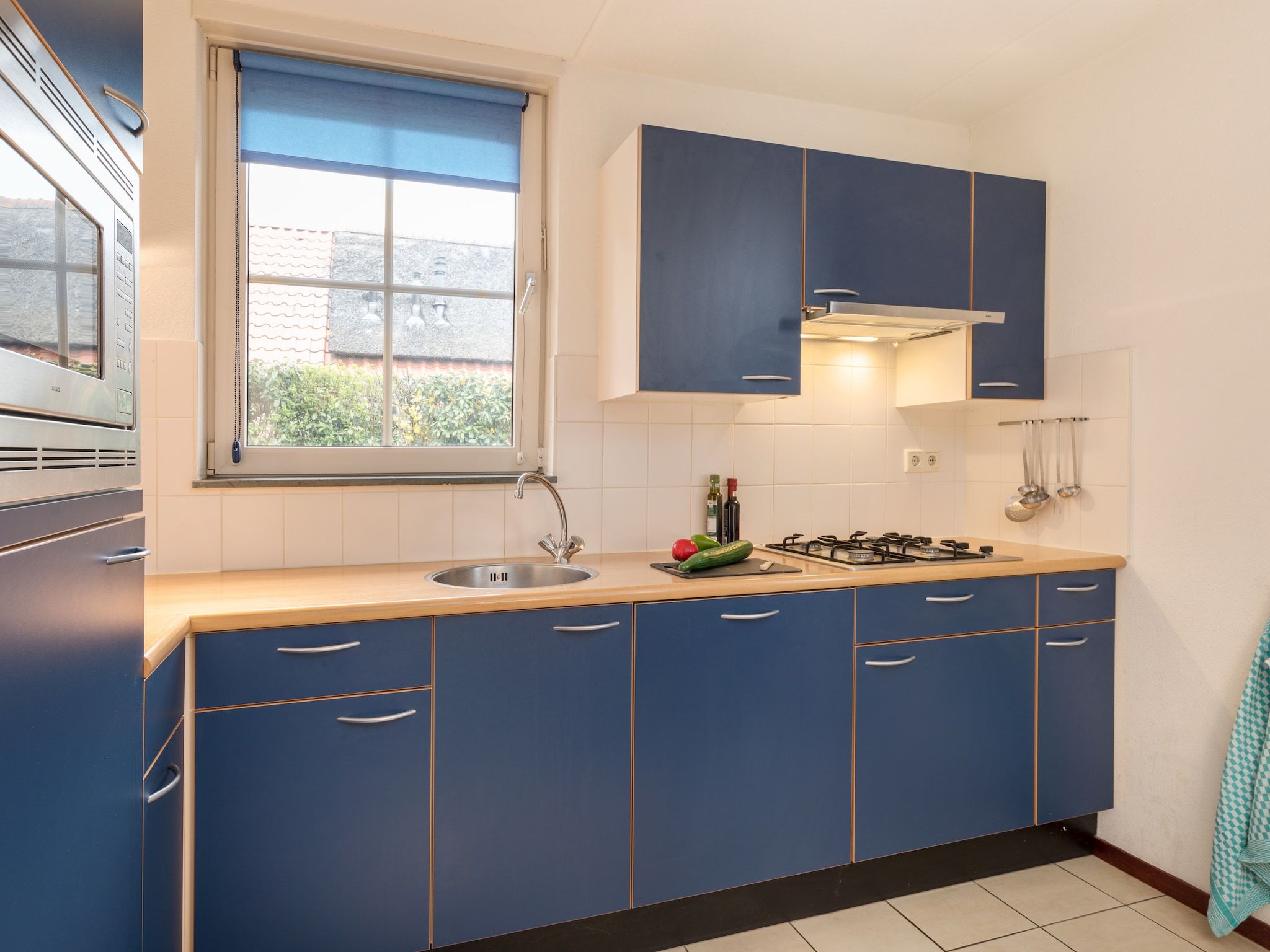 De keuken van Kustpark Texel 2 in De Koog