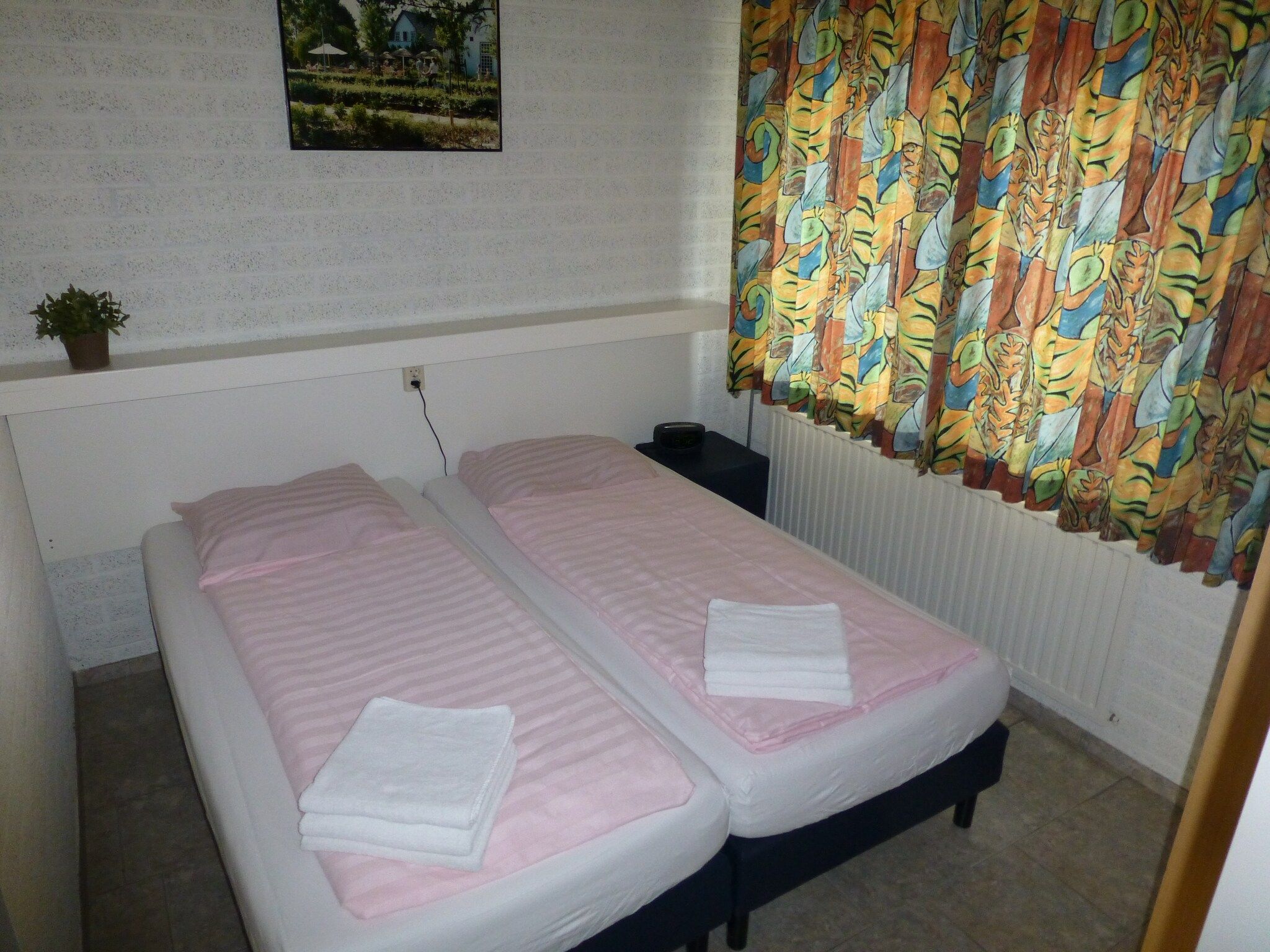 Een slaapkamer van De Riethorst 1 in Plasmolen