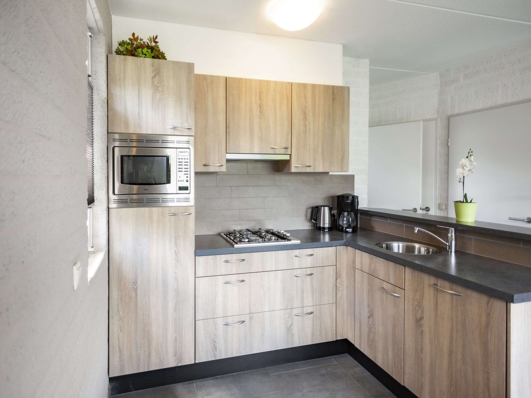 De keuken van De Riethorst 2 in Plasmolen