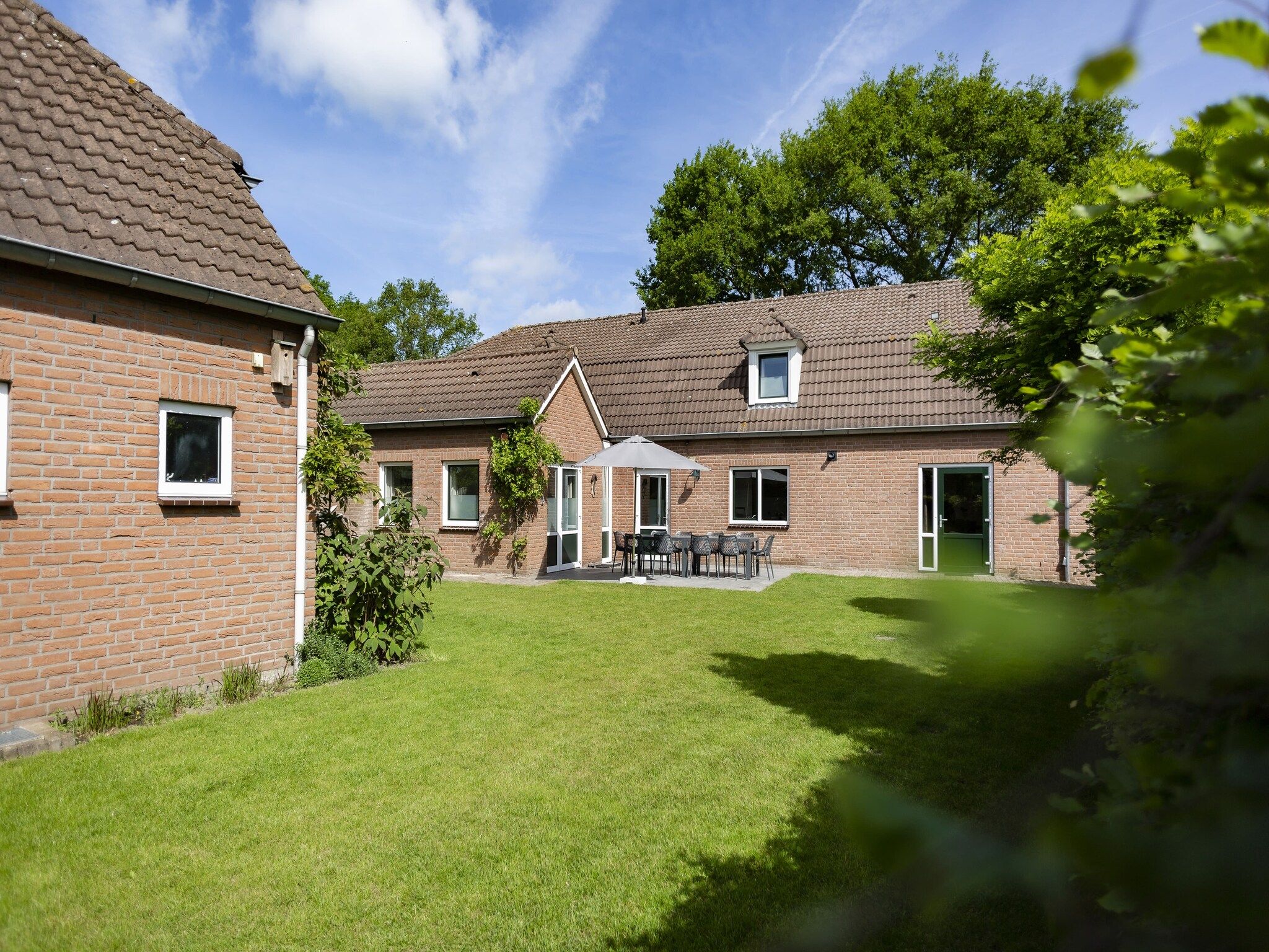 De tuin van De Riethorst 2 in Plasmolen