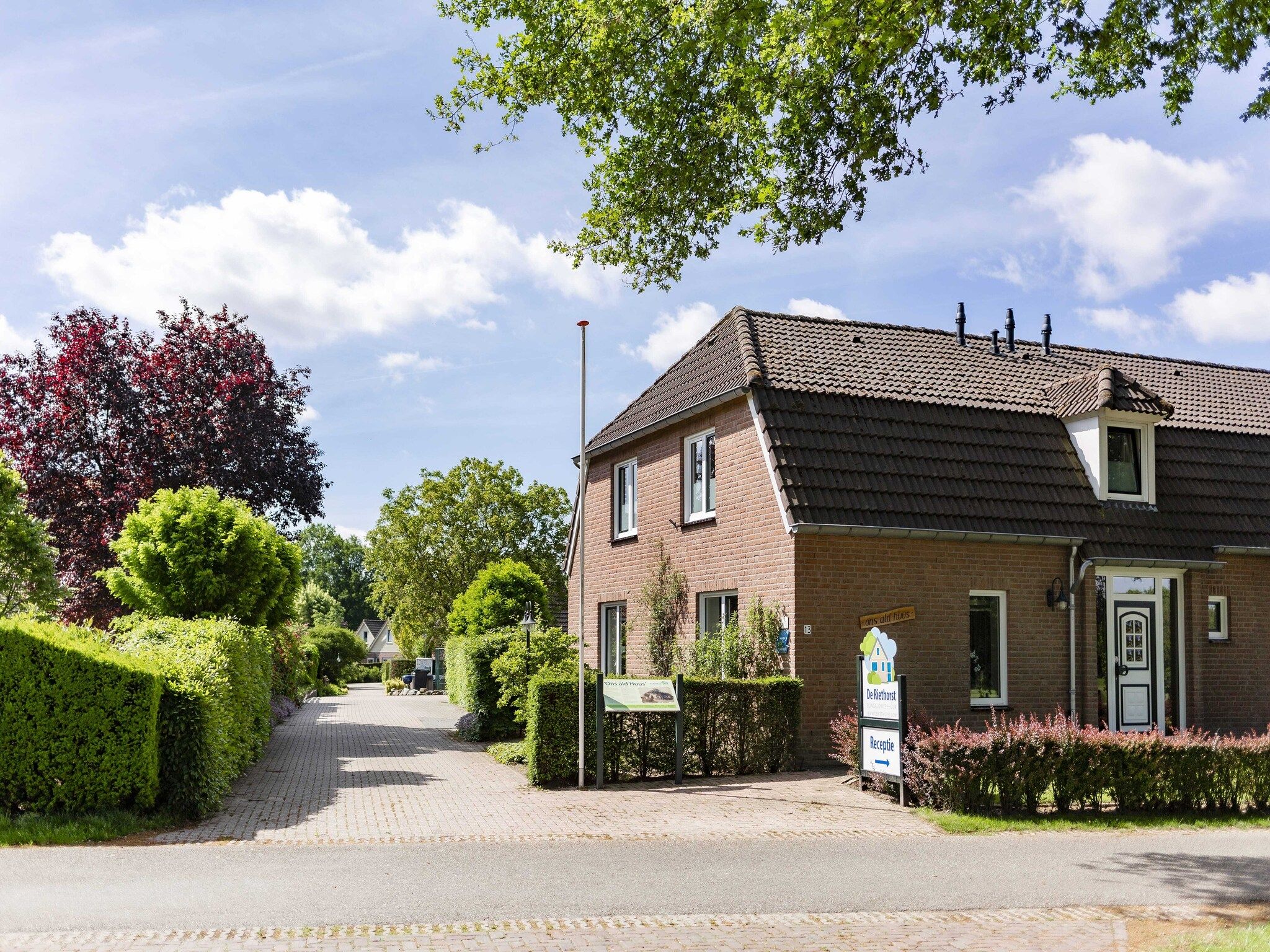 De buitenkant van De Riethorst 2 in Plasmolen