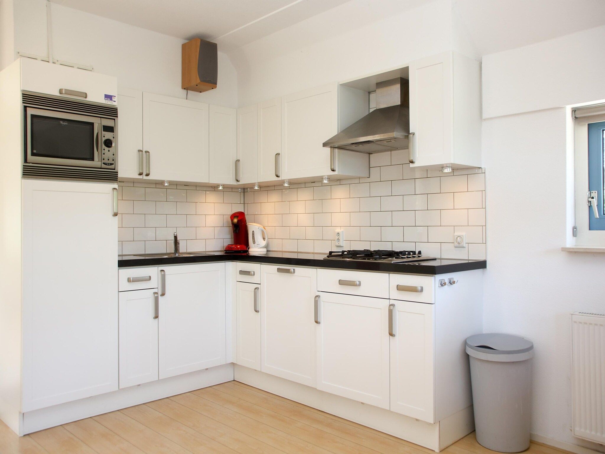 De keuken van Kustpark Texel 3 in De Koog