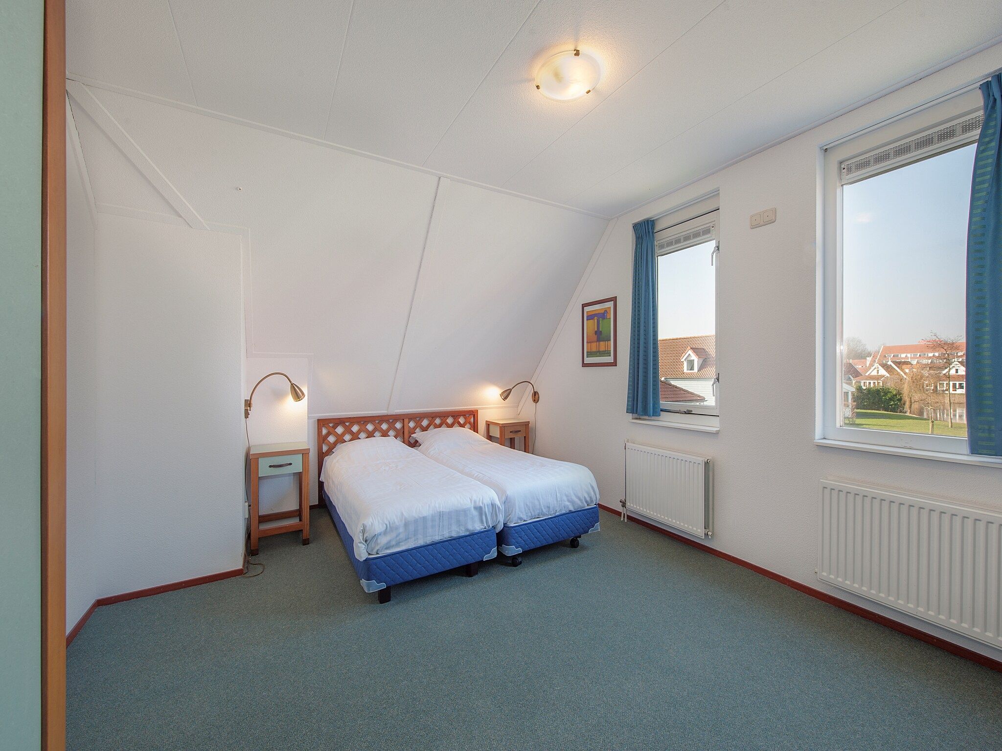 Een slaapkamer van Aquadelta 18 in Bruinisse