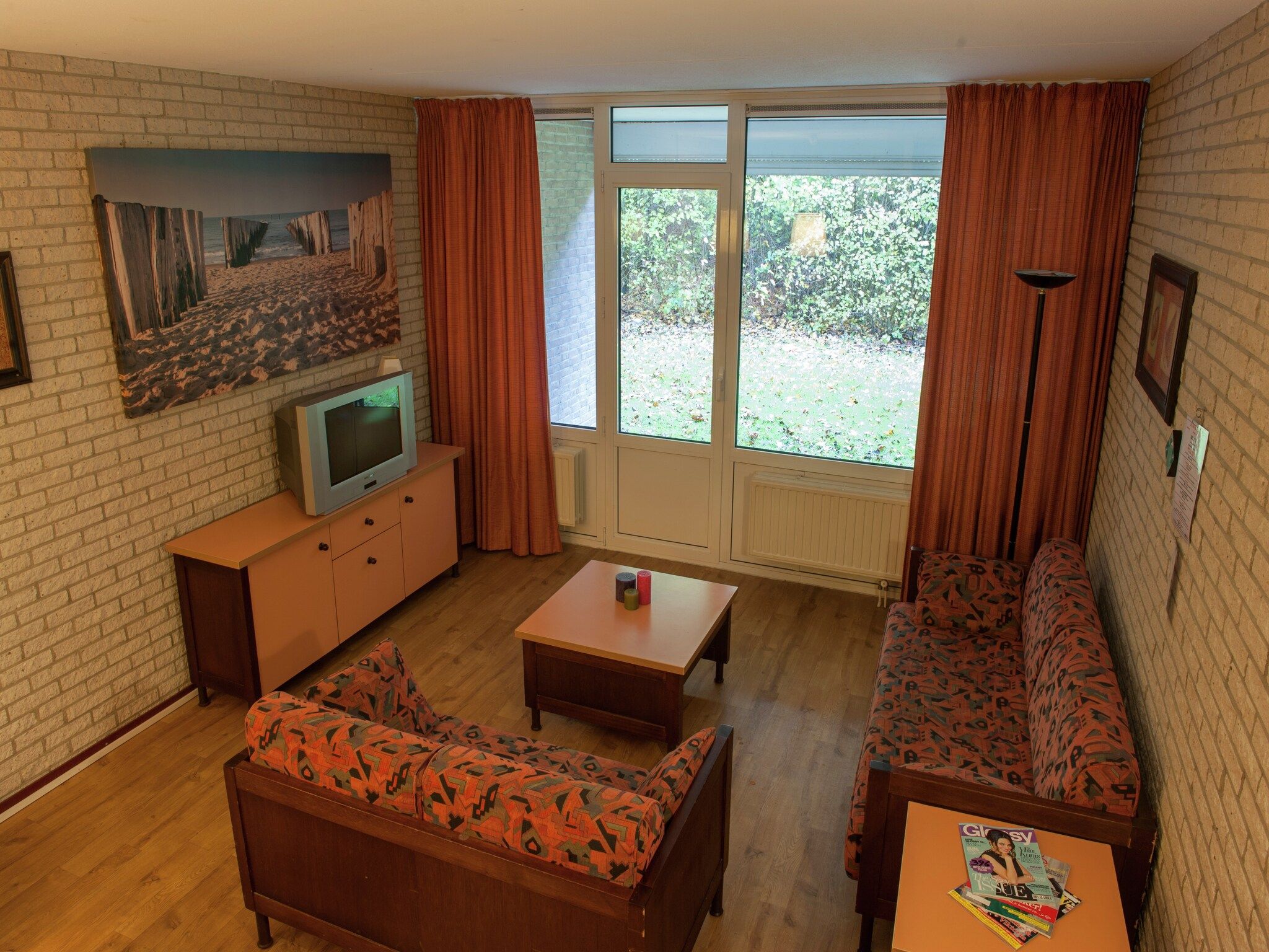 De woonkamer van Aquadelta 22 in Bruinisse