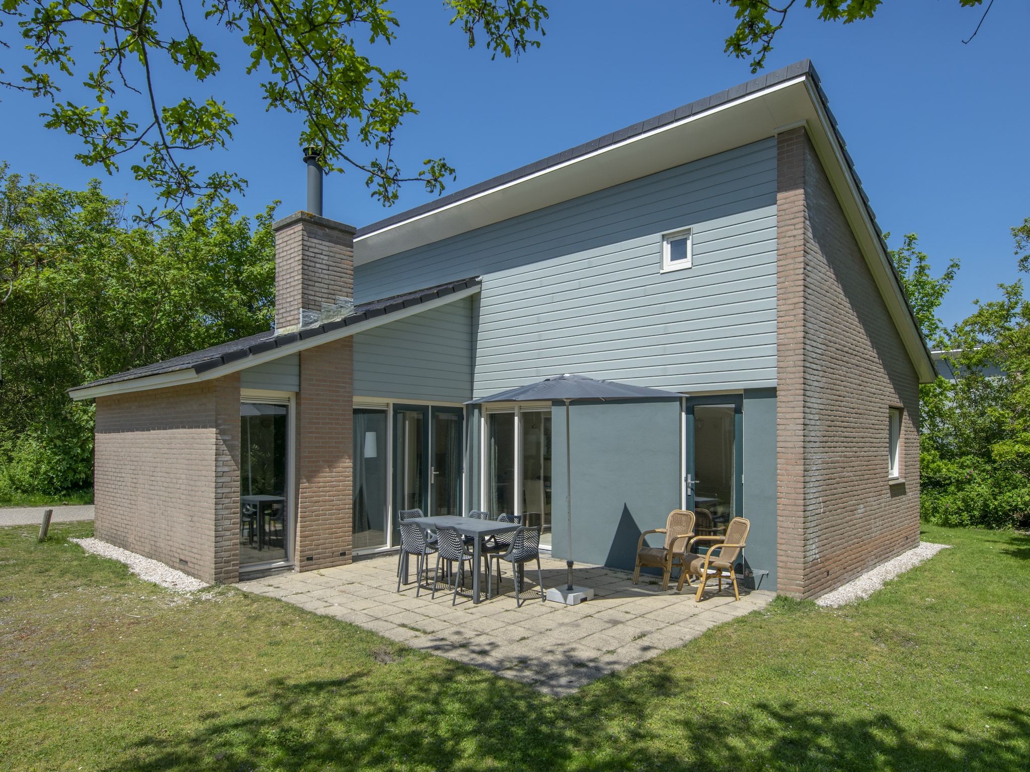 De buitenkant van Vakantiepark Kijkduin 2 in Den Haag