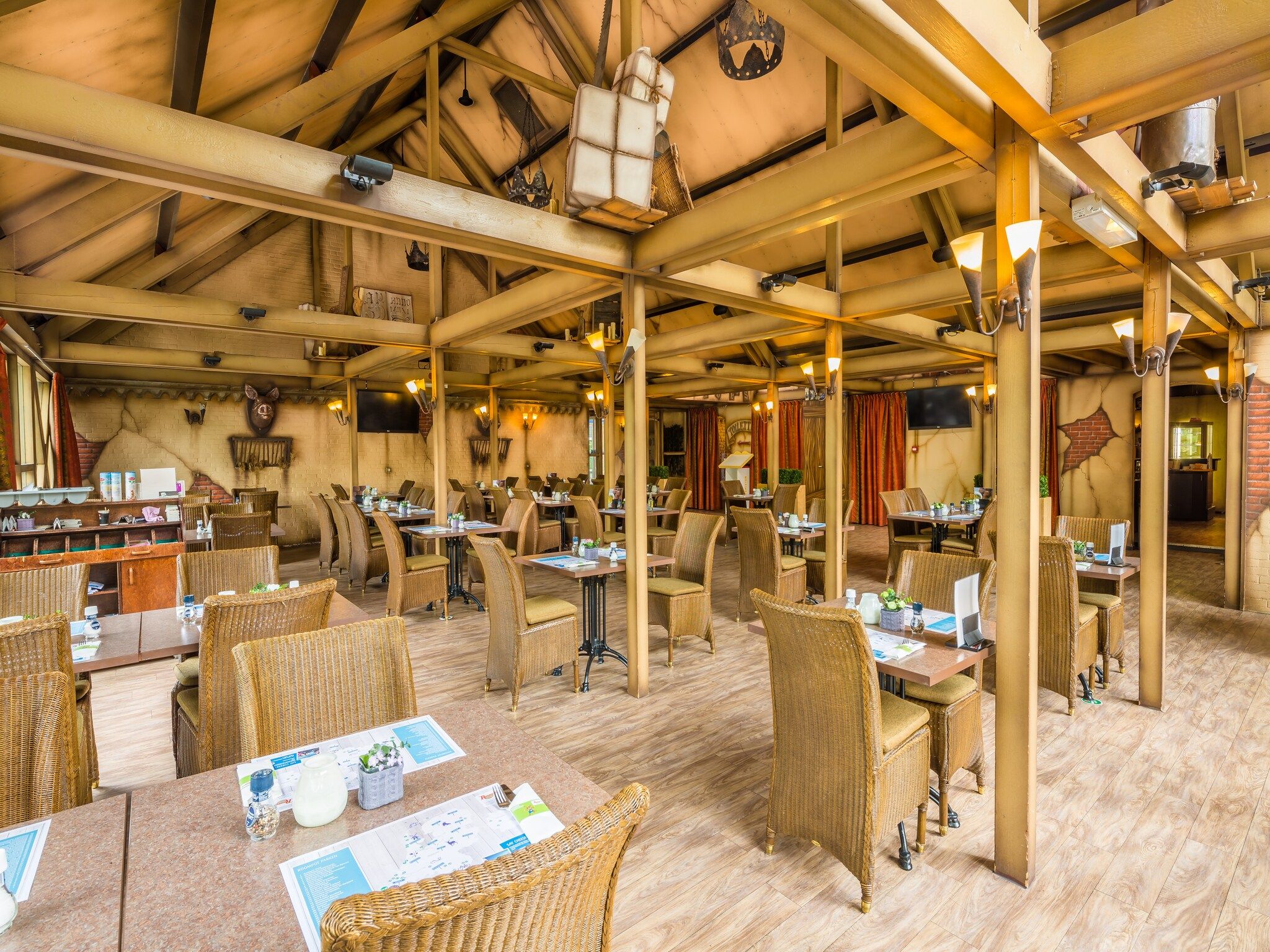 Parkfaciliteiten bij Vakantiepark Klein Vink 15 in Arcen