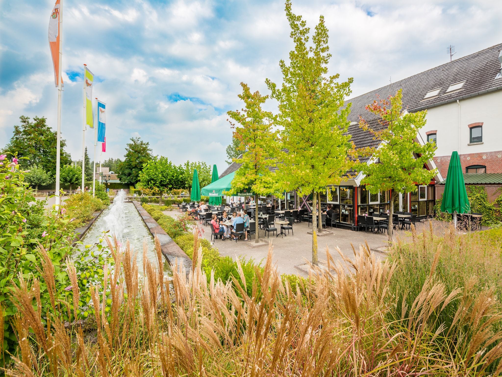 Parkfaciliteiten bij Vakantiepark Klein Vink 15 in Arcen
