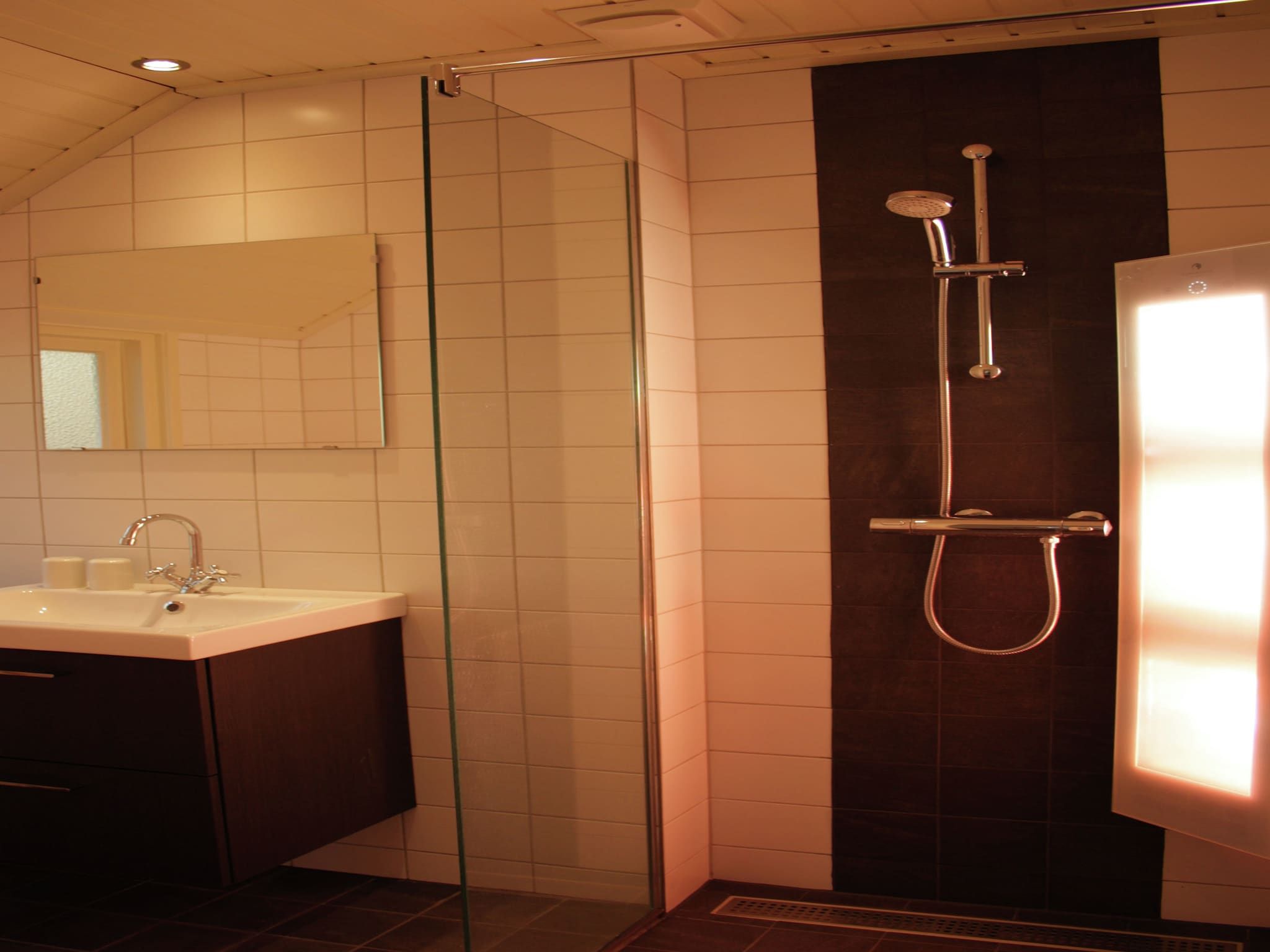 De badkamer van Vakantiepark Herperduin 4 in Herpen