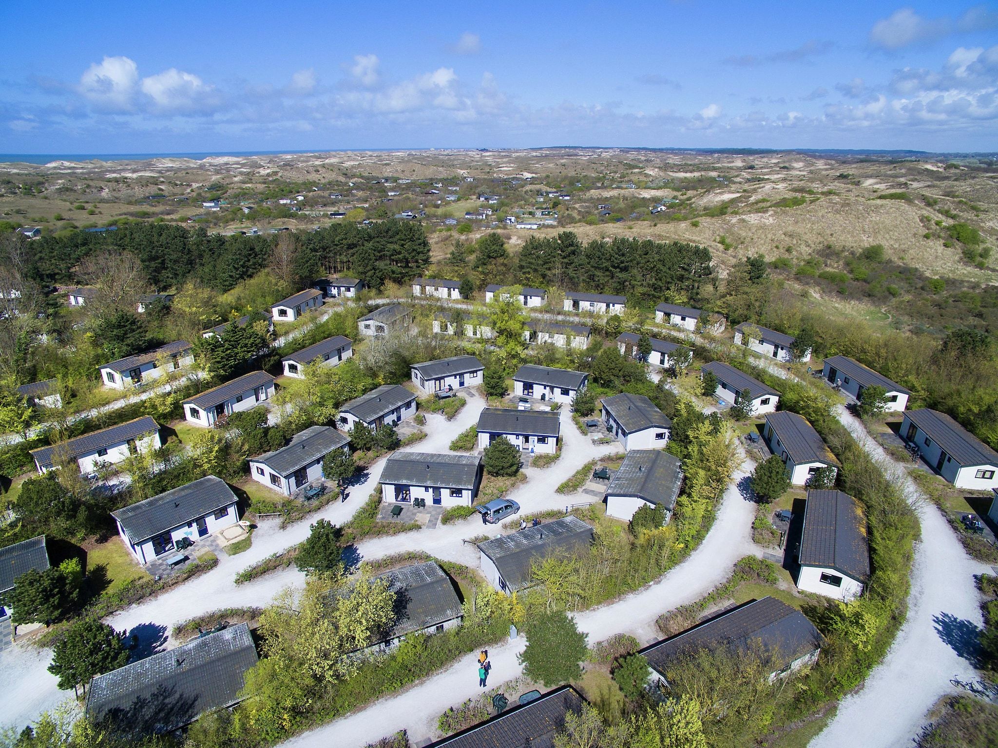 De buitenkant van Kustpark Egmond aan Zee 4 in Egmond aan zee