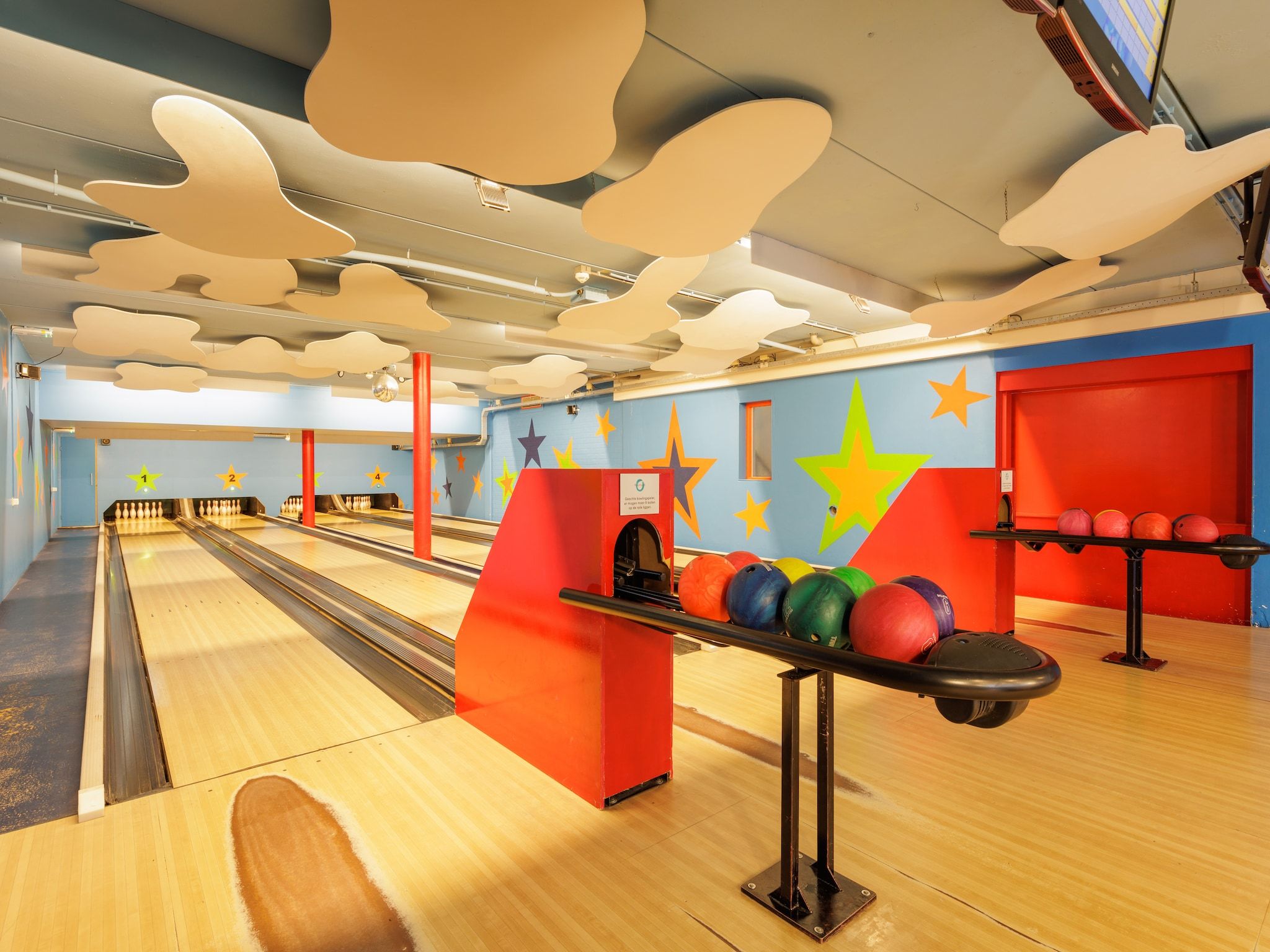 Parkfaciliteiten bij Vakantiepark Hunzedal 6 in Borger