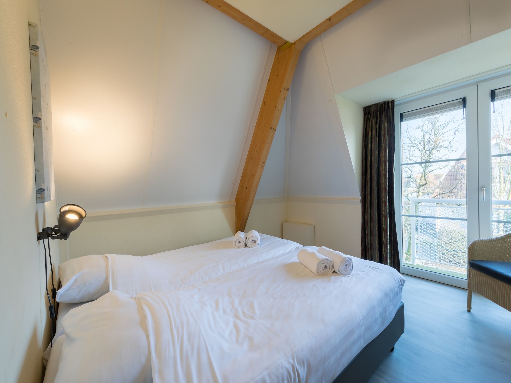 Een slaapkamer van Noordzee Résidence De Banjaard 4 in Kamperland